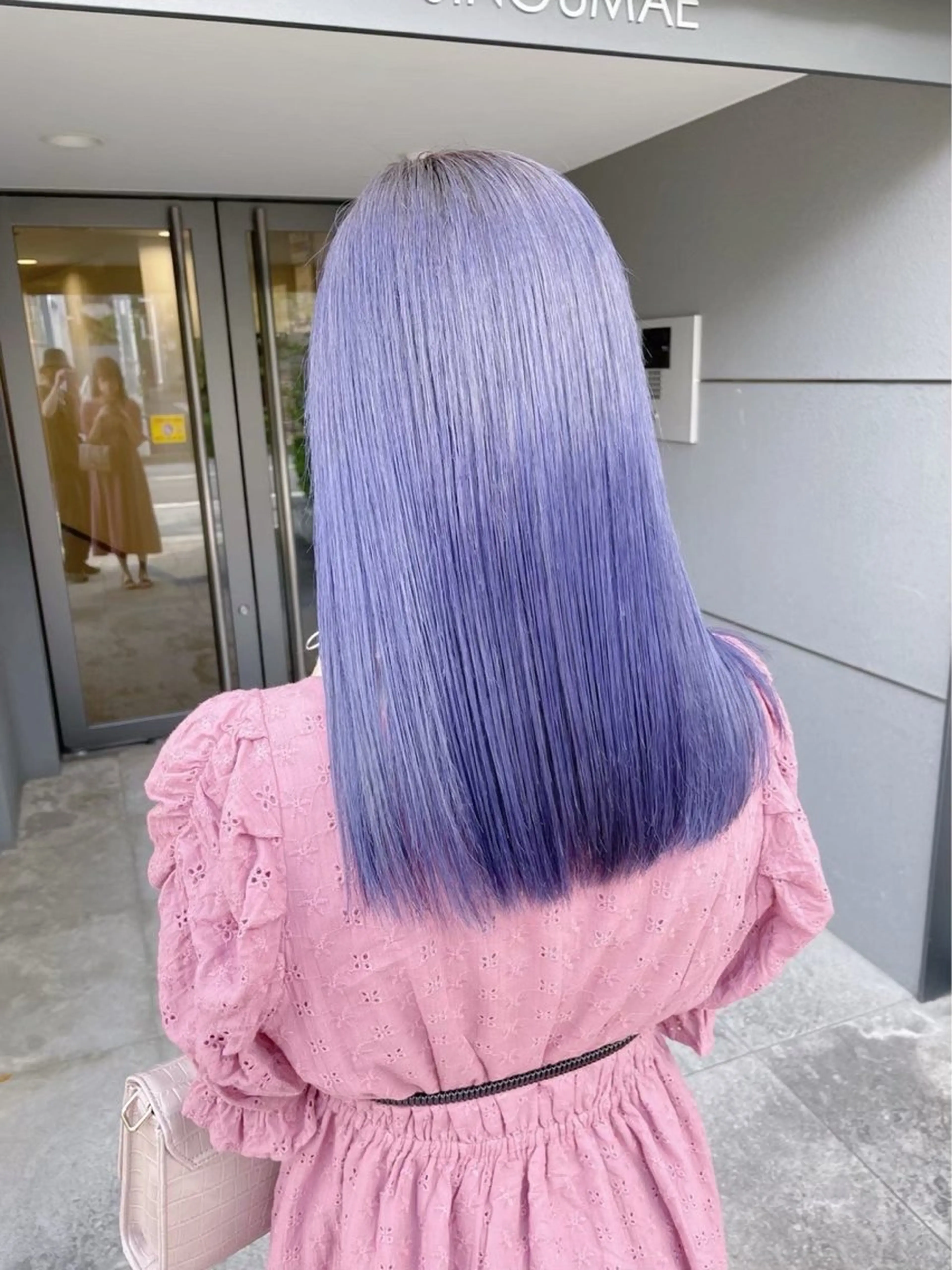 ミディアム カラー ヘアアレンジ カット ヘアカラー 💕誰より可愛い💕 ピンク🎀YUUKAのヘアスタイル