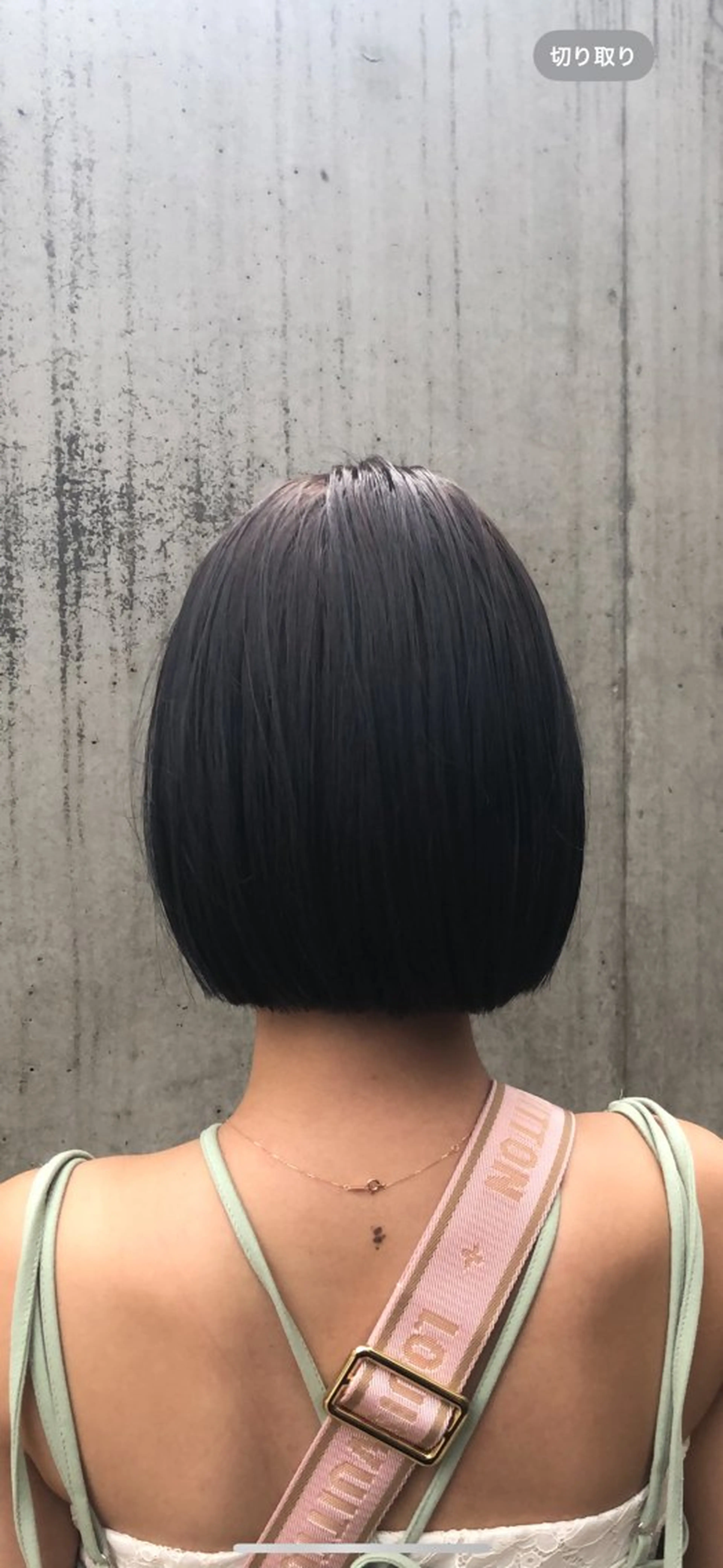 ミディアム カラー ボブ 椎葉 祐也のヘアスタイル