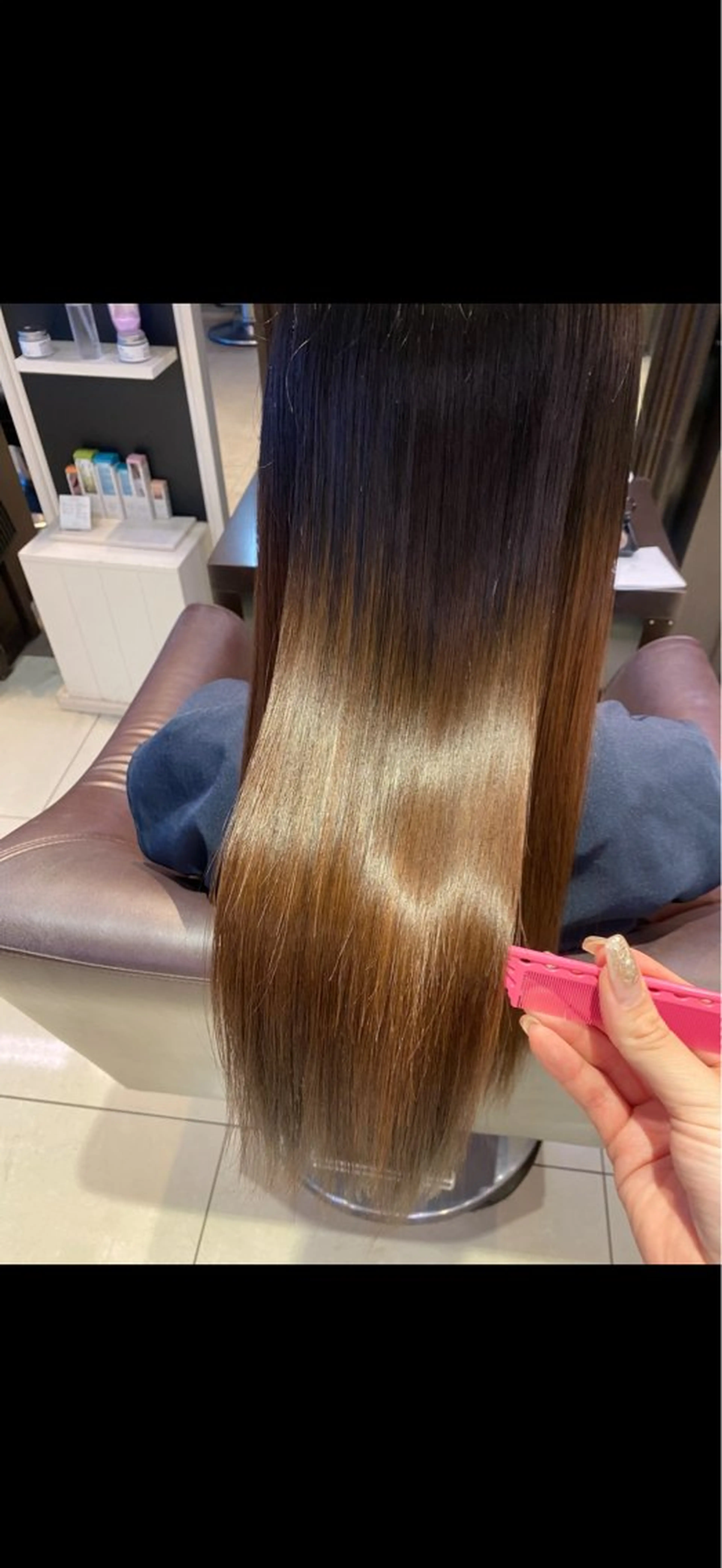 ロング トリートメント 【髪質改善💎韓国風 レイヤー🌷】山川のヘアスタイル