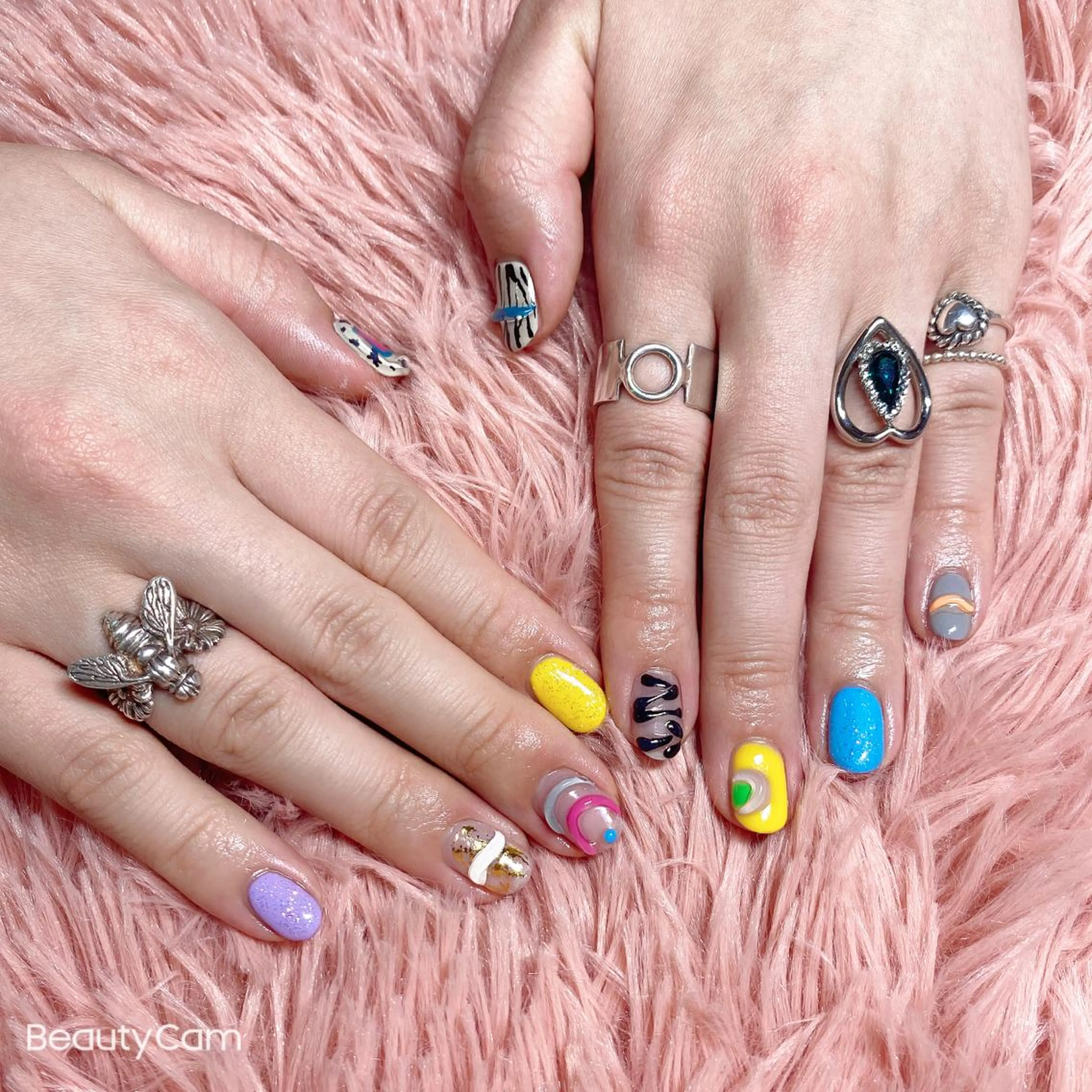 カラー kaonail所属・kao nail [YUI]のネイルデザイン