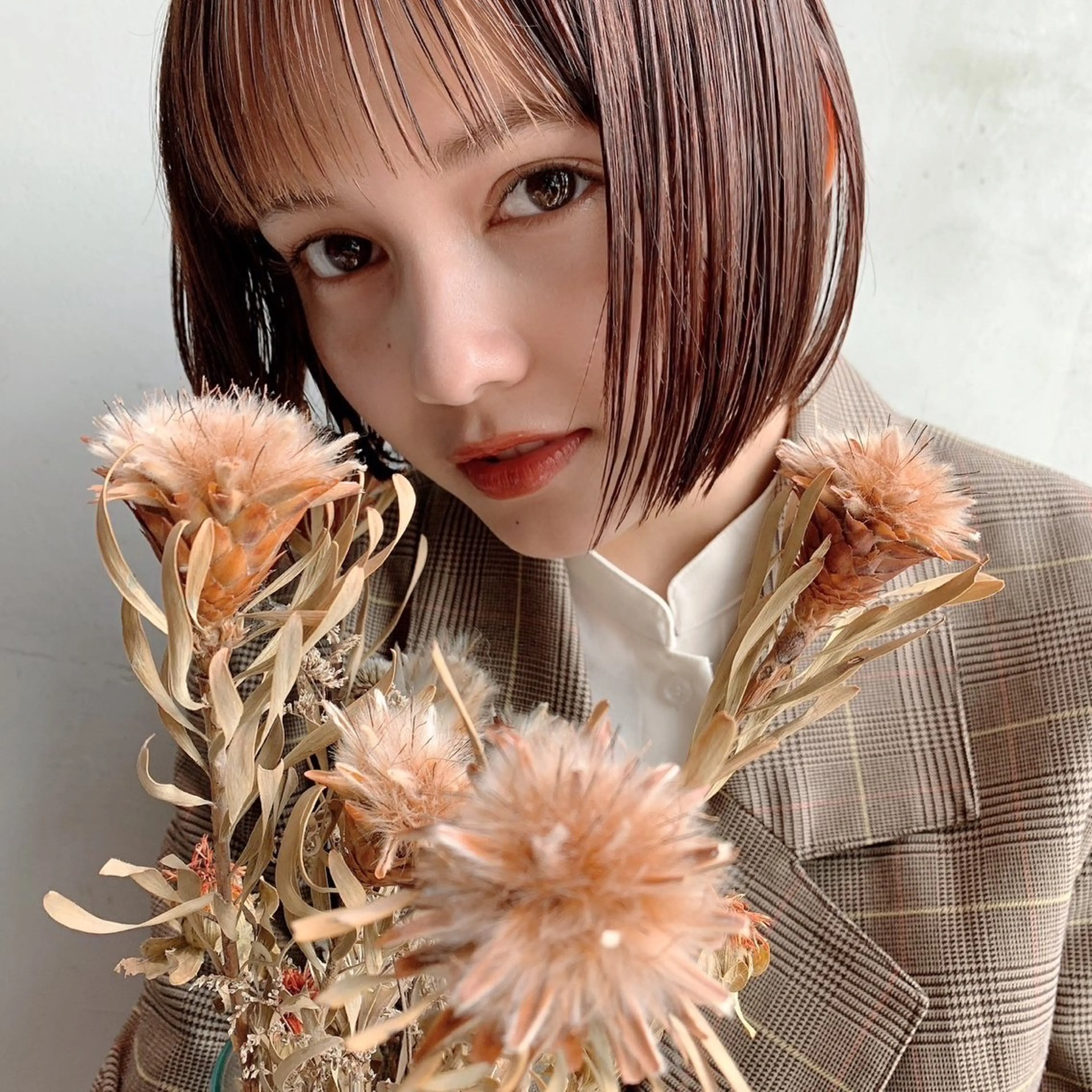 ミディアム BIANCO北堀江 AKANEのヘアスタイル