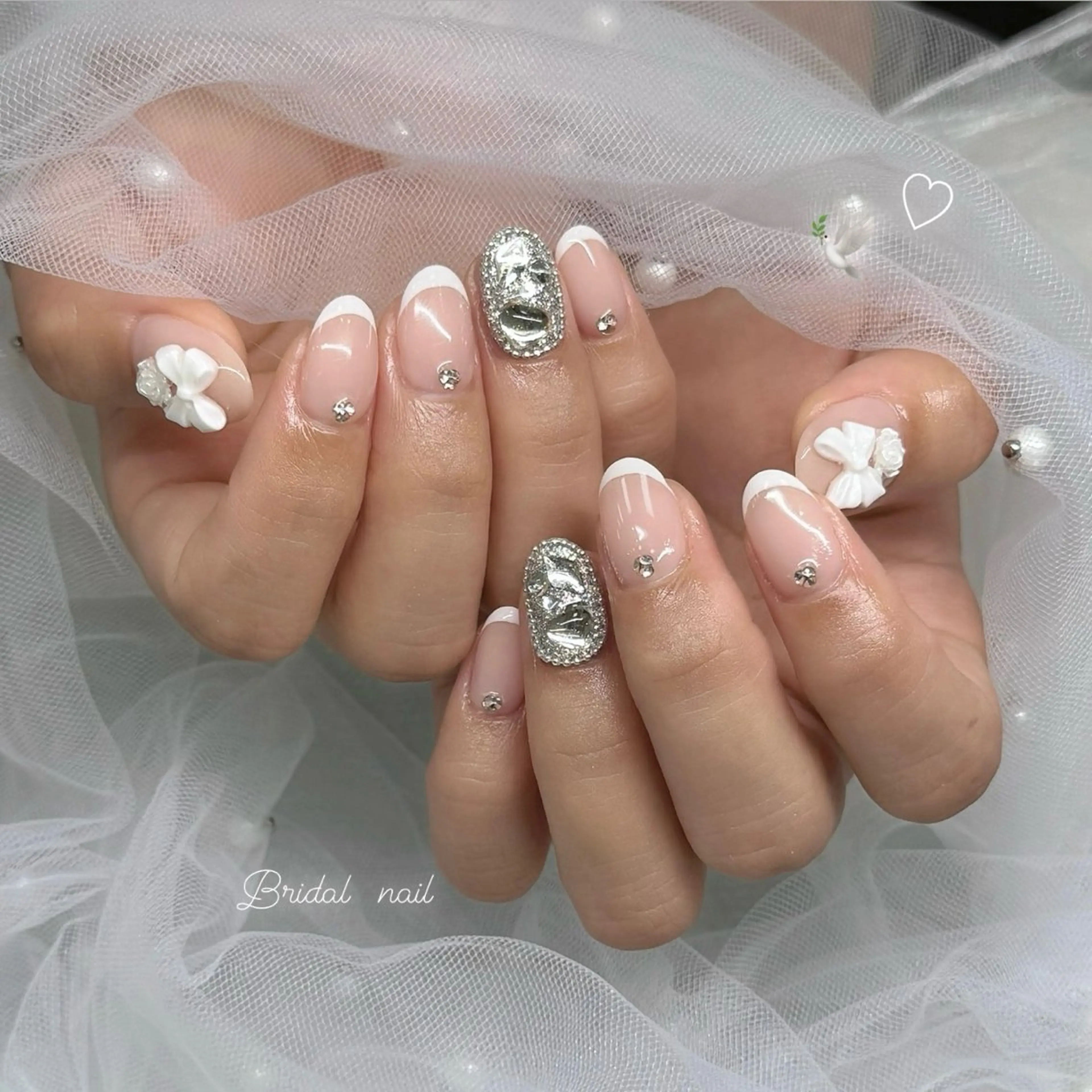 ネイル ハンドネイル 🎀sao🎀銀座 韓国/ワンホンネイルのネイルデザイン