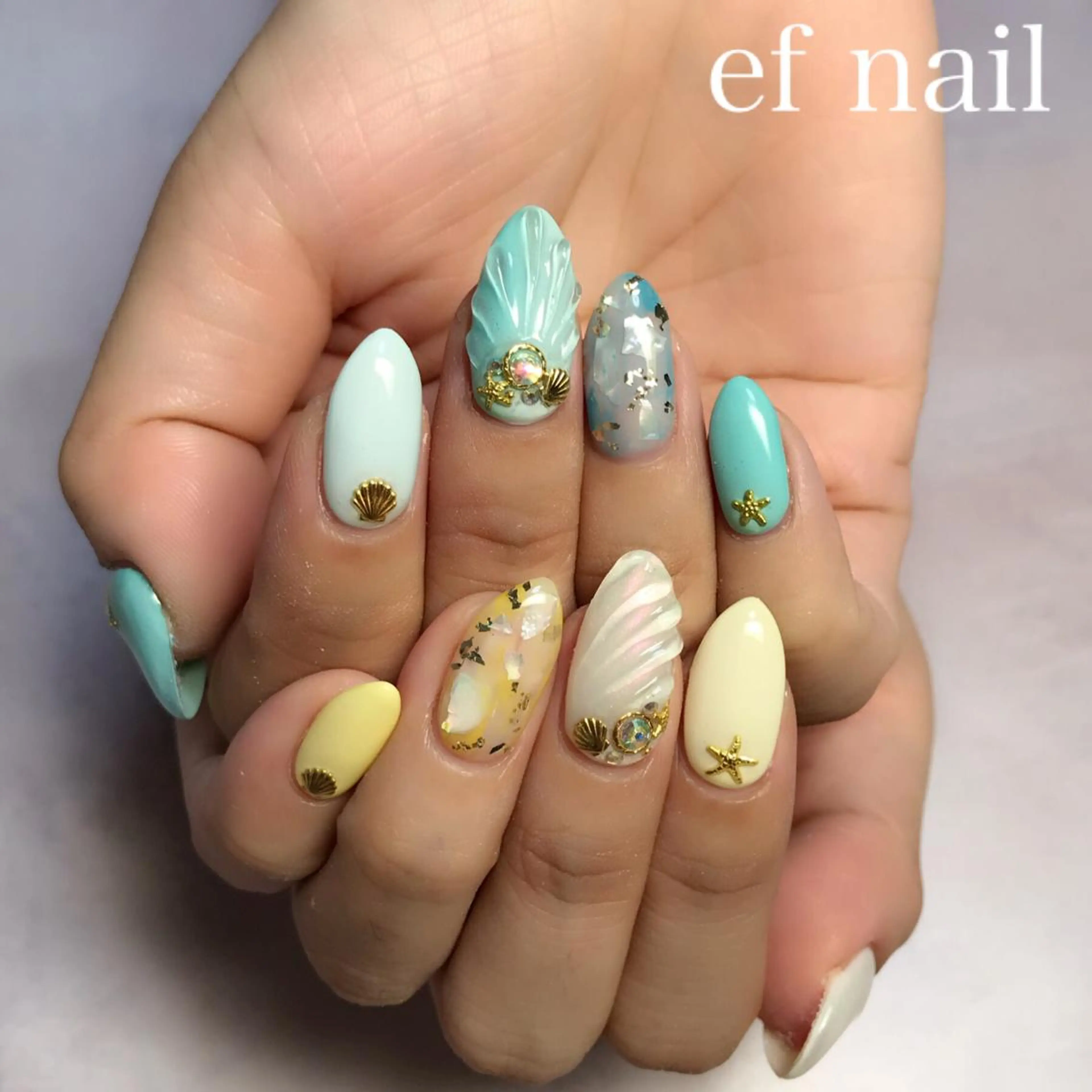 ネイル ハンドネイル ef nailのネイルデザイン