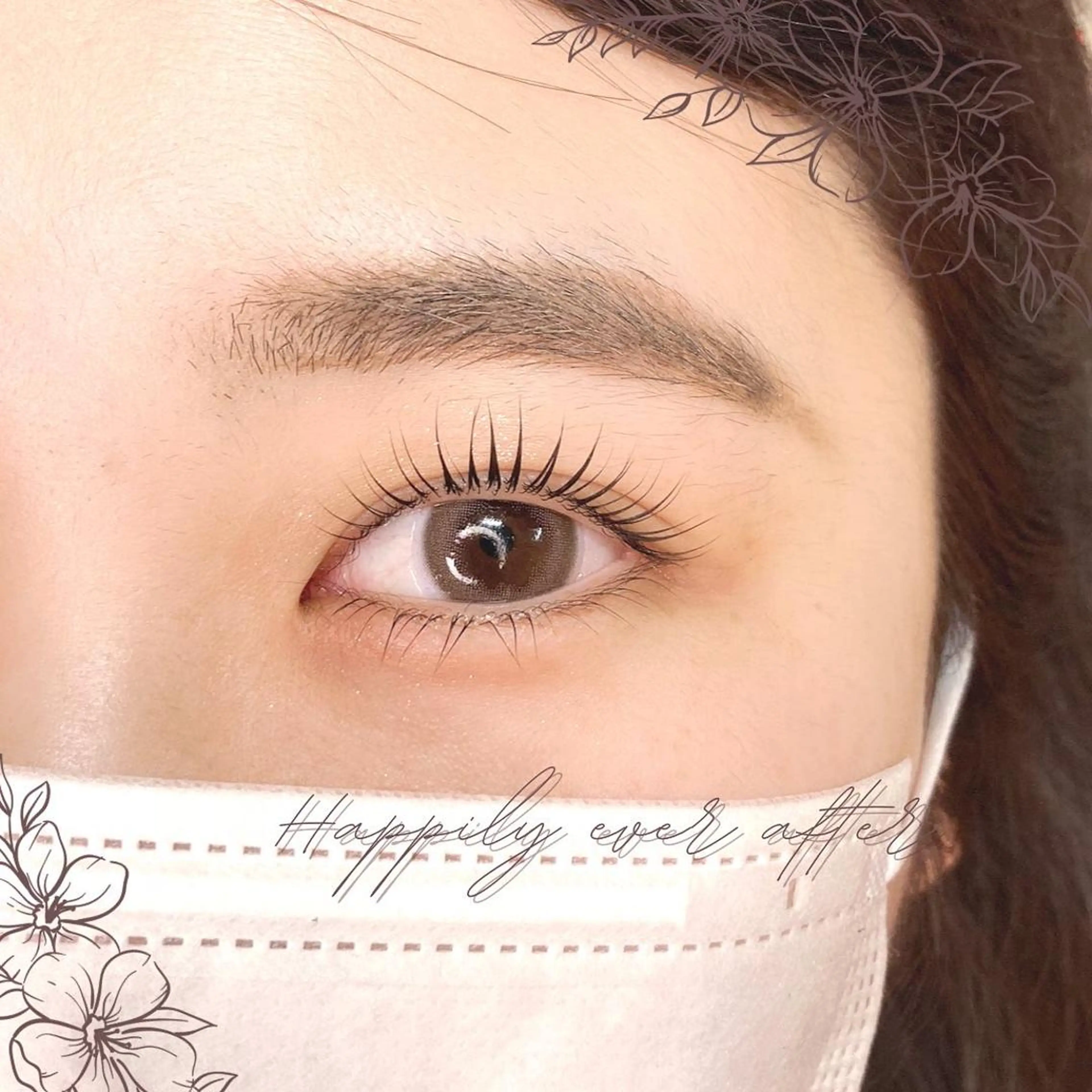 マツエク・マツパ n9　brow所属・n9　brow sumi.の眉毛・アイブロウイメージ