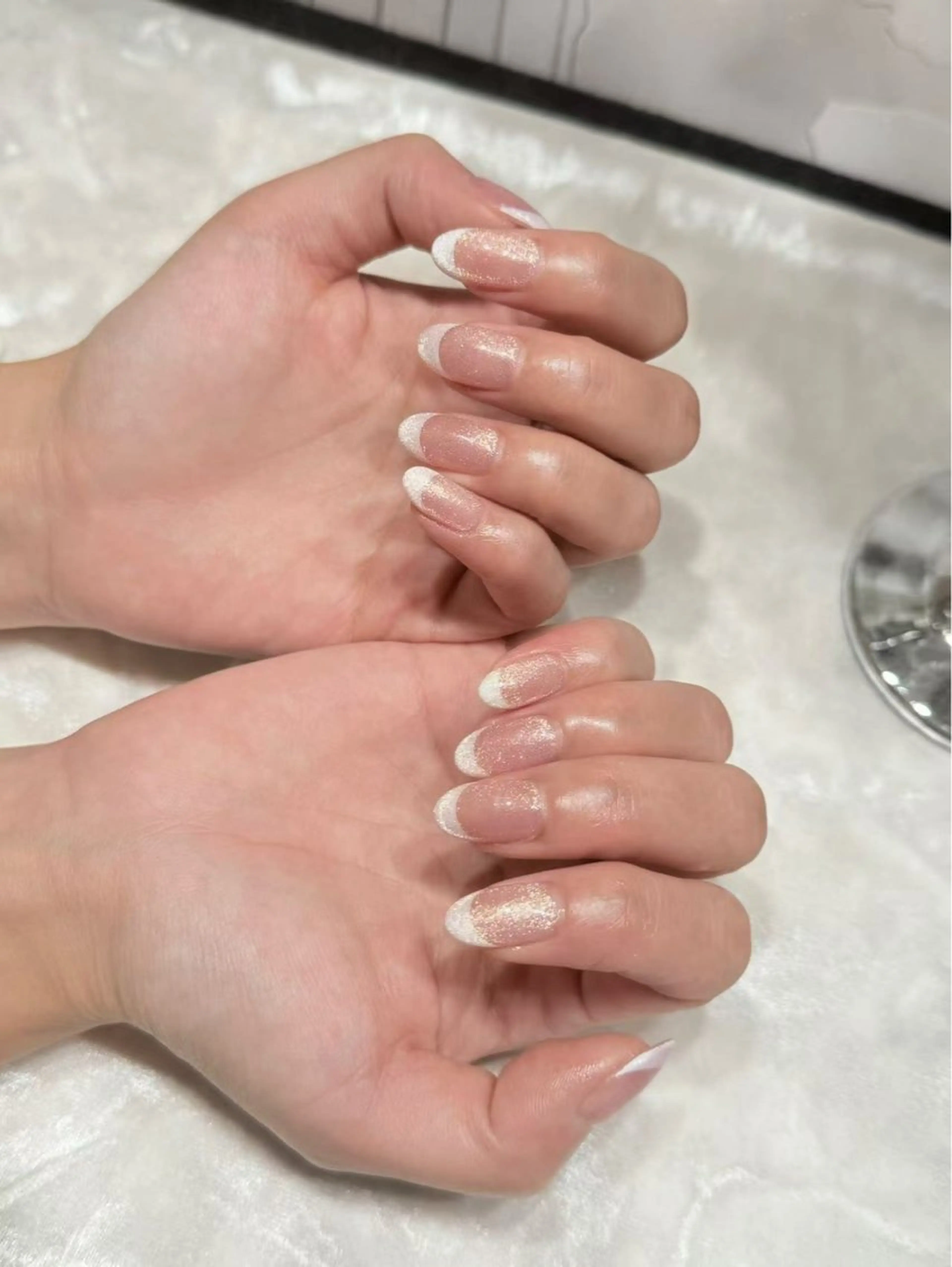 ネイル アートネイル フットネイル ジェルネイル ハート マグネットネイル My nail所属・babarla Nailのネイルデザイン
