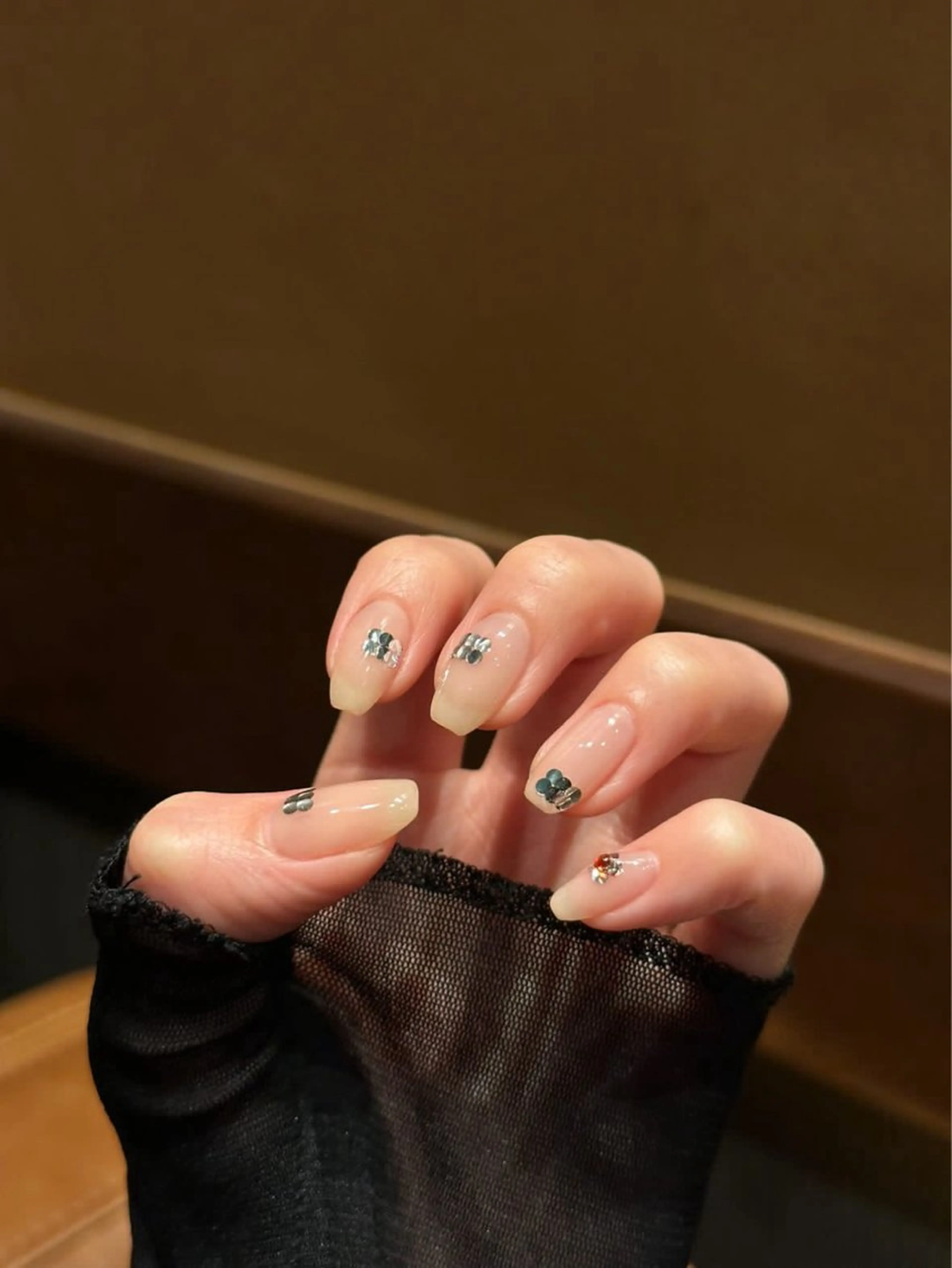 ネイル 持ち込み yumi/広尾/渋谷 /シンプルネイルのネイルデザイン