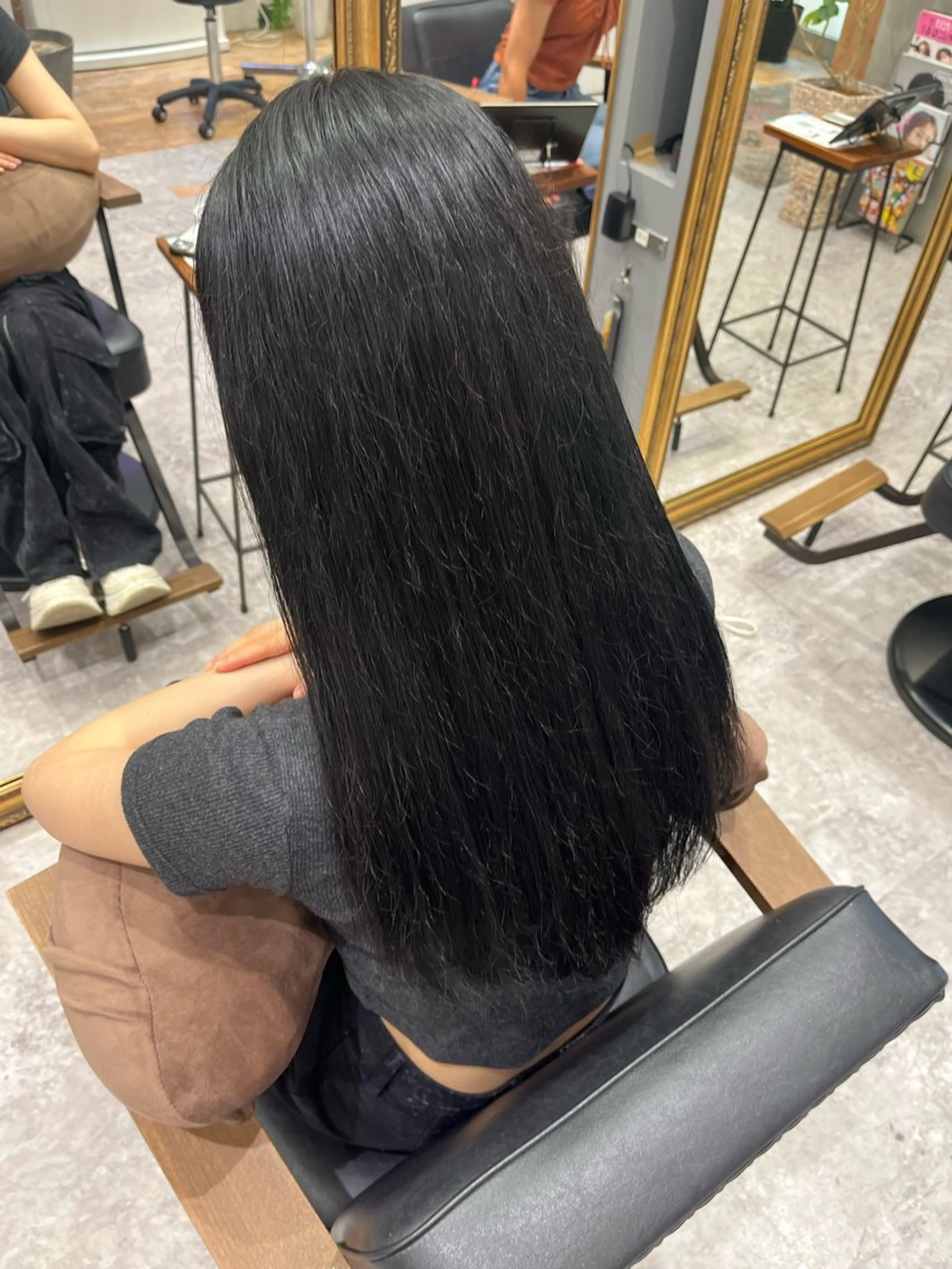 ロング カラー ヘアカラー トリートメント 透明感カラー/モデル 募集/🎀MAI🎀のヘアスタイル