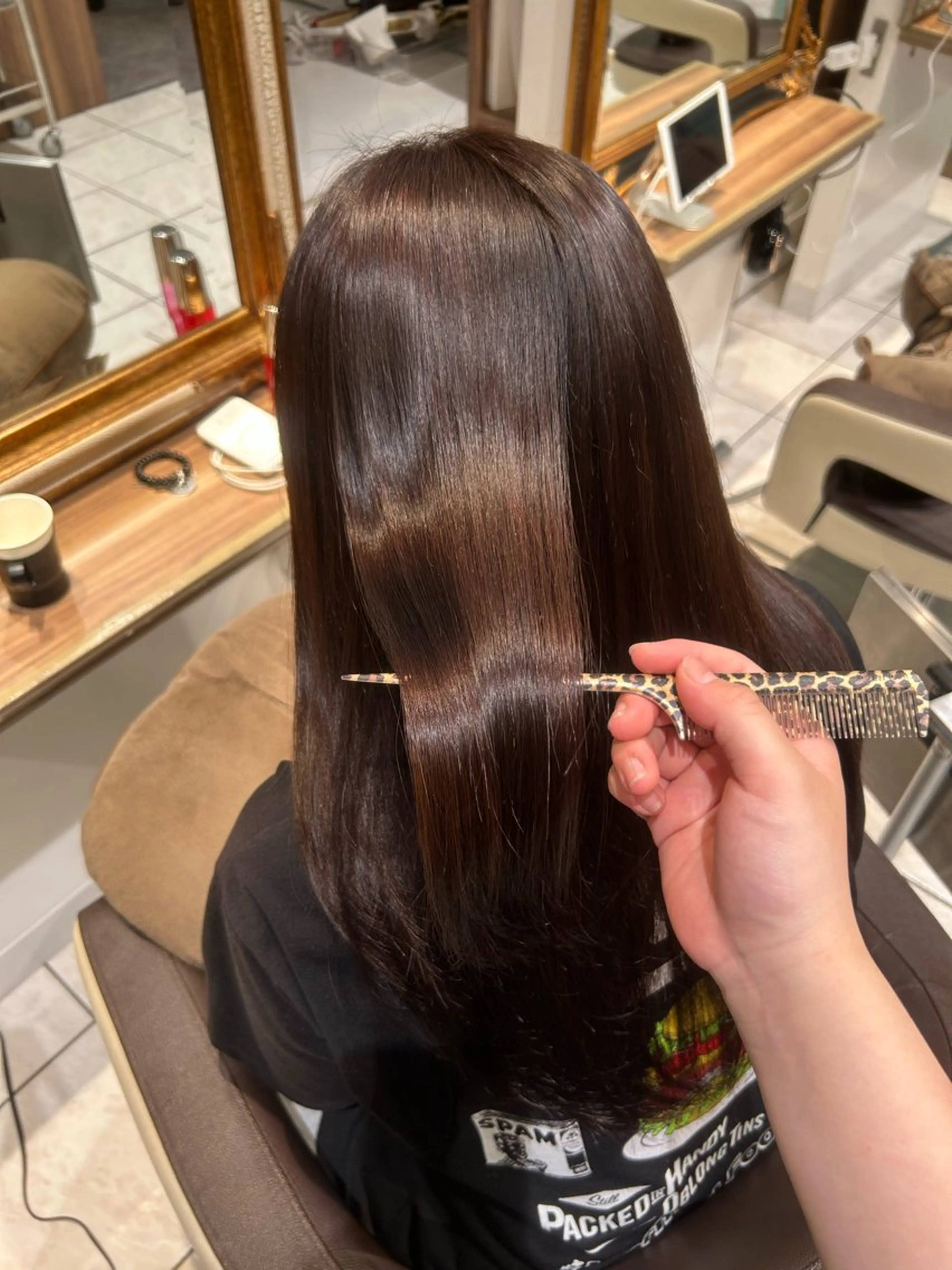 ロング カラー ヘアカラー ash西葛西 今井瑚子のヘアスタイル