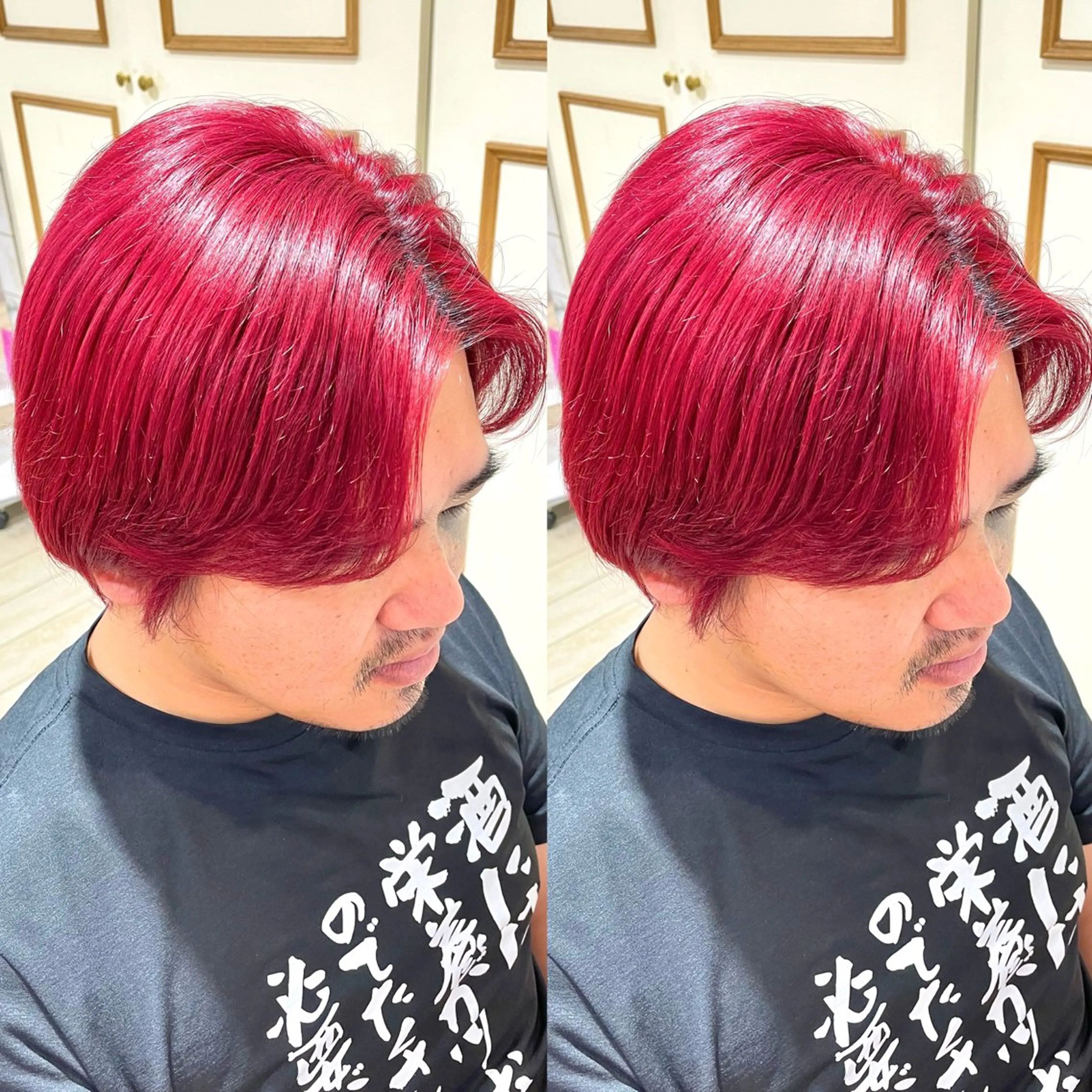 カラー メンズ ヘアカラー トリートメント スズキ マリのヘアスタイル