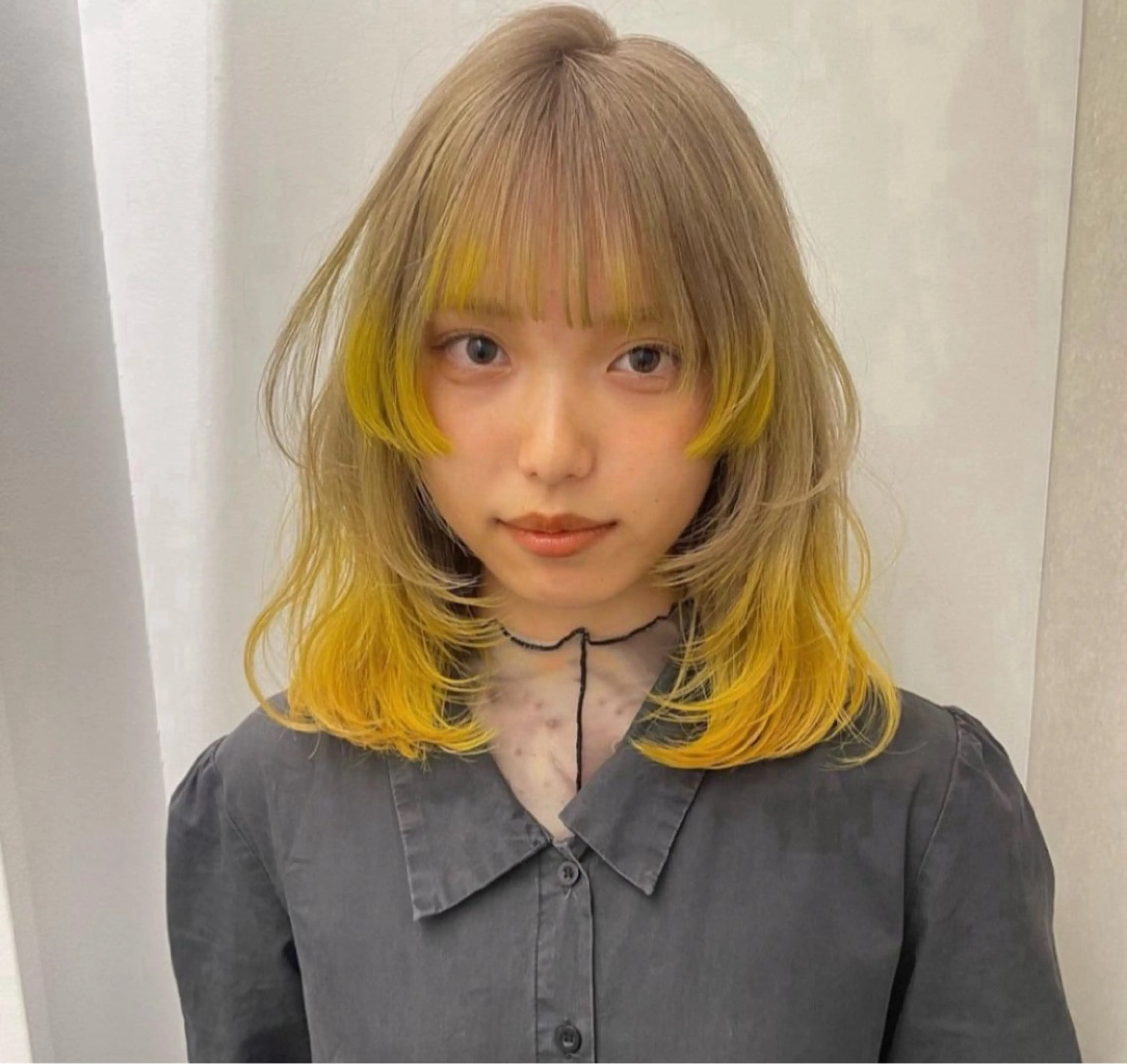 ロング カラー ヘアカラー ハイトーン/ メンズヘア/櫻本🌐のヘアスタイル