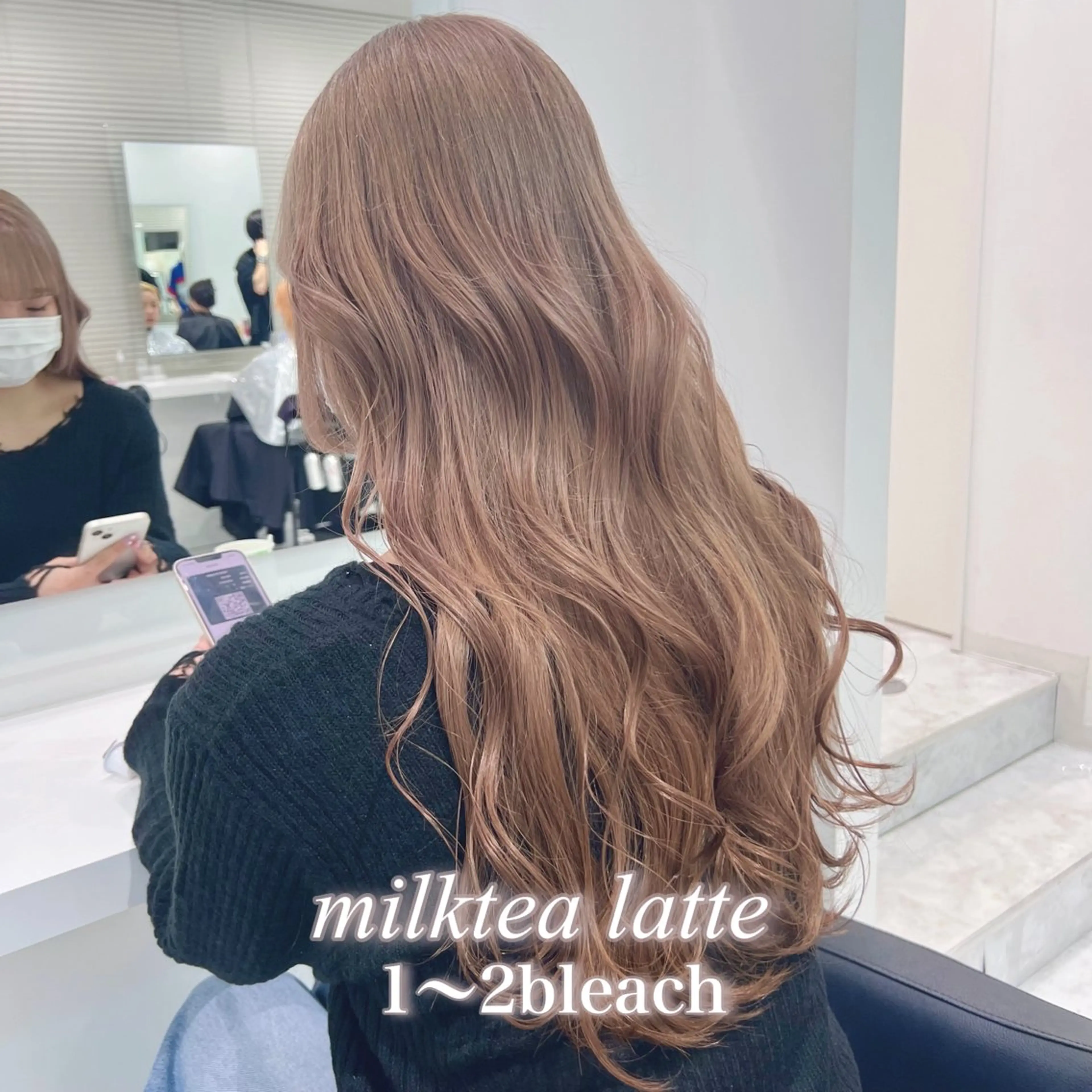 ミディアム カラー ヘアカラー トリートメント 艶髪グレージュ特化/ CHIKARAのヘアスタイル