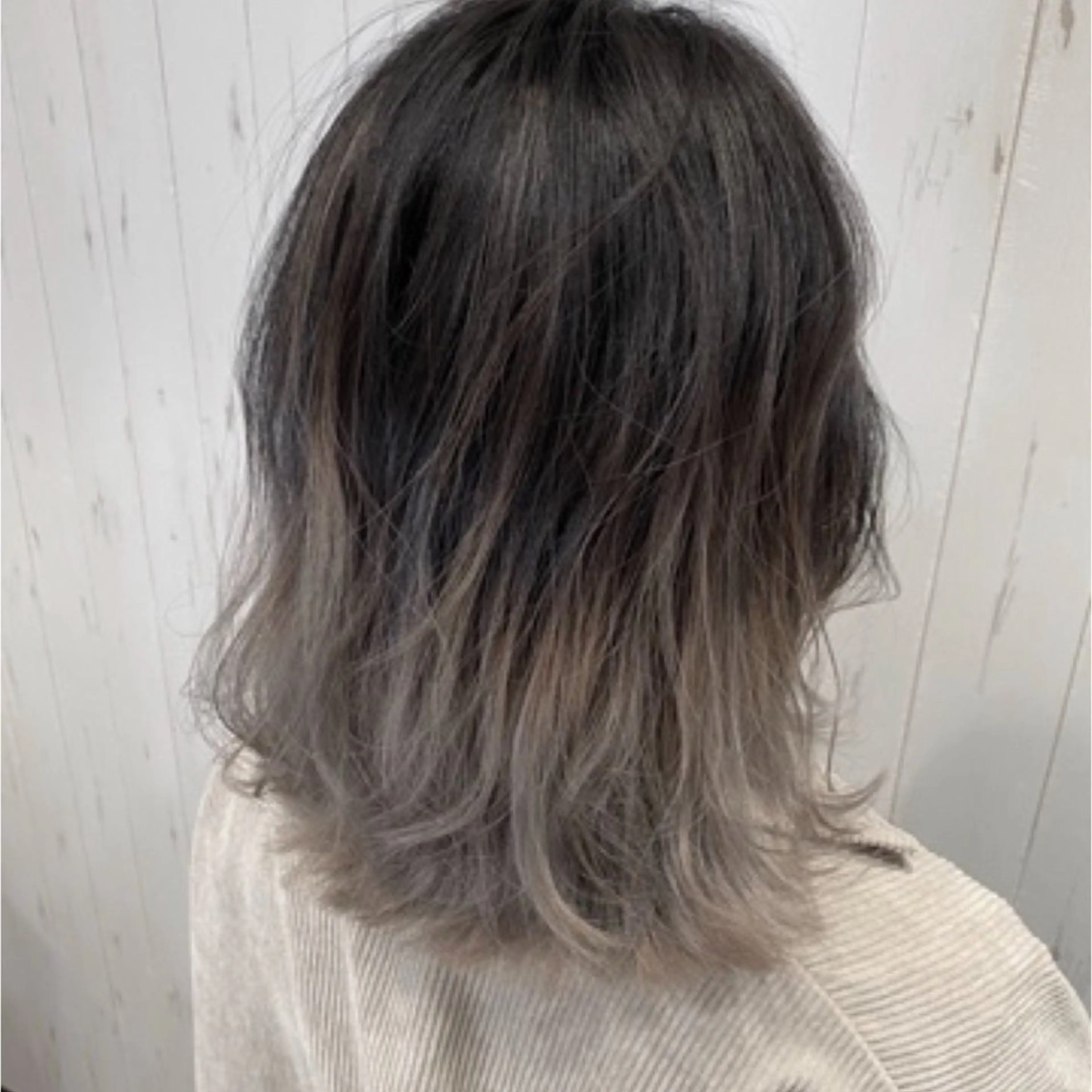ミディアム カラー HAIR＆MAKE EARTH元住吉所属・髪質改善 特化掛川大輝のヘアスタイル