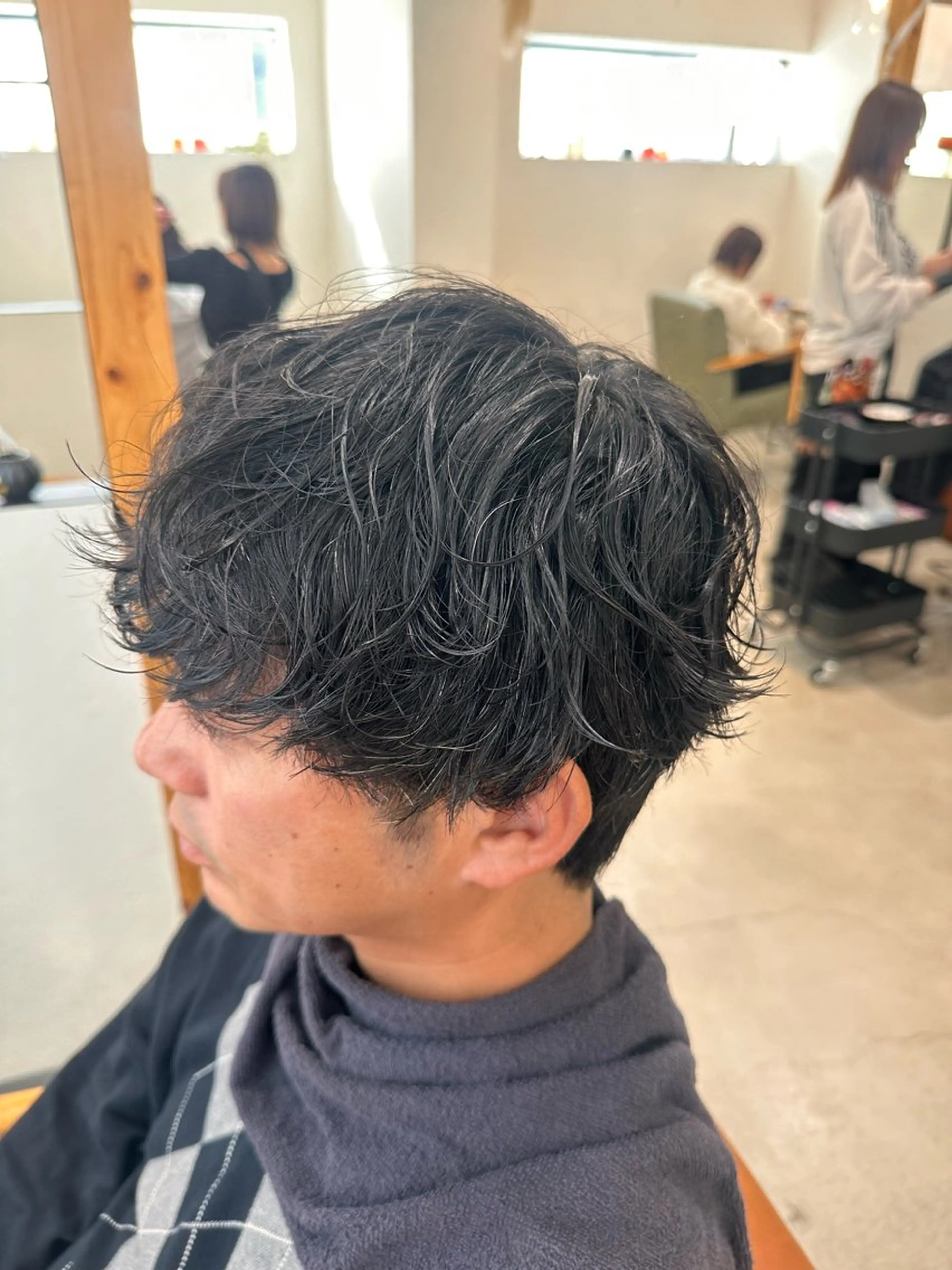 パーマ メンズ Ren /メンズ/緩めパーマのヘアスタイル