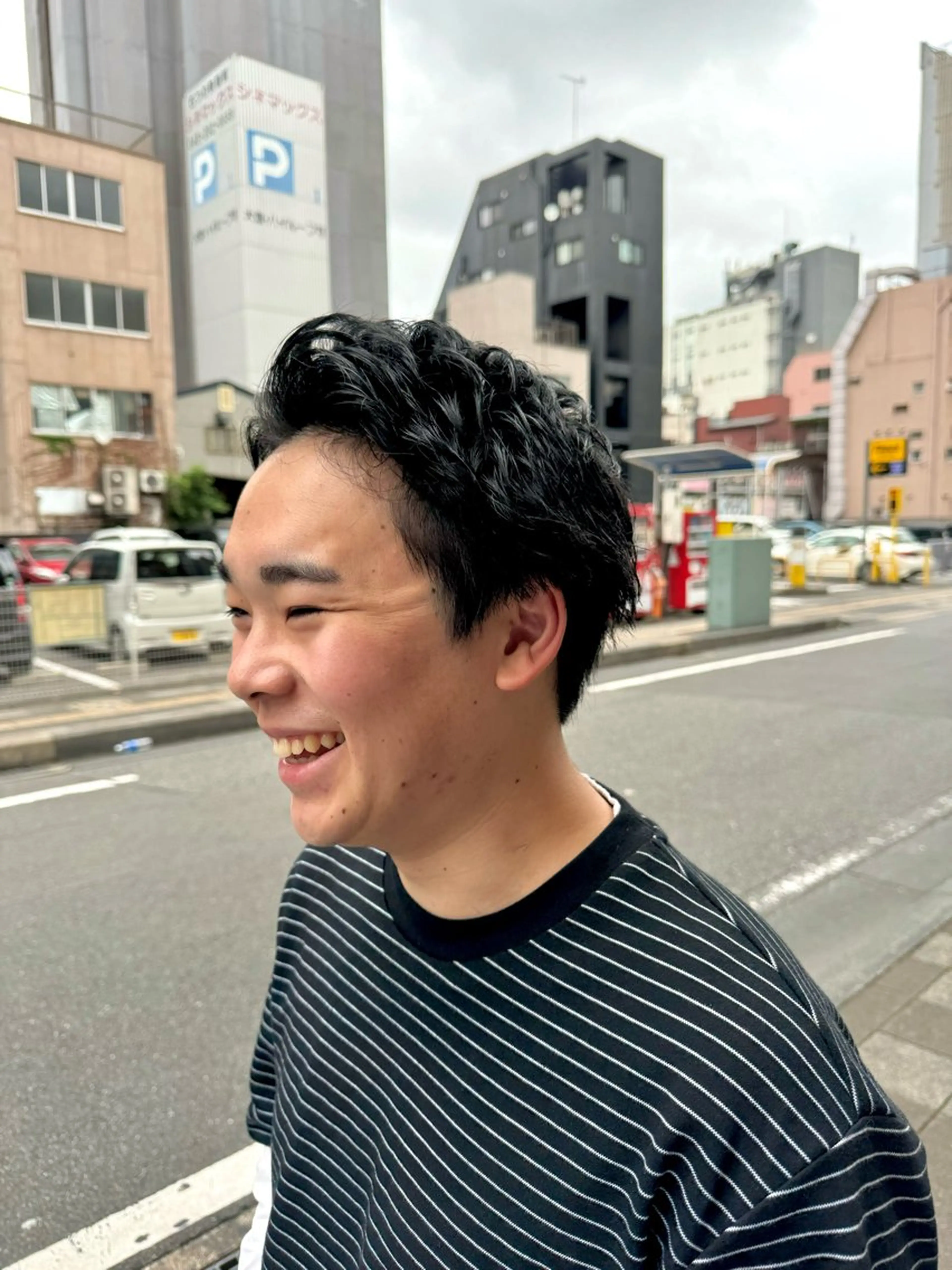 メンズ カット 米元 春奈のヘアスタイル