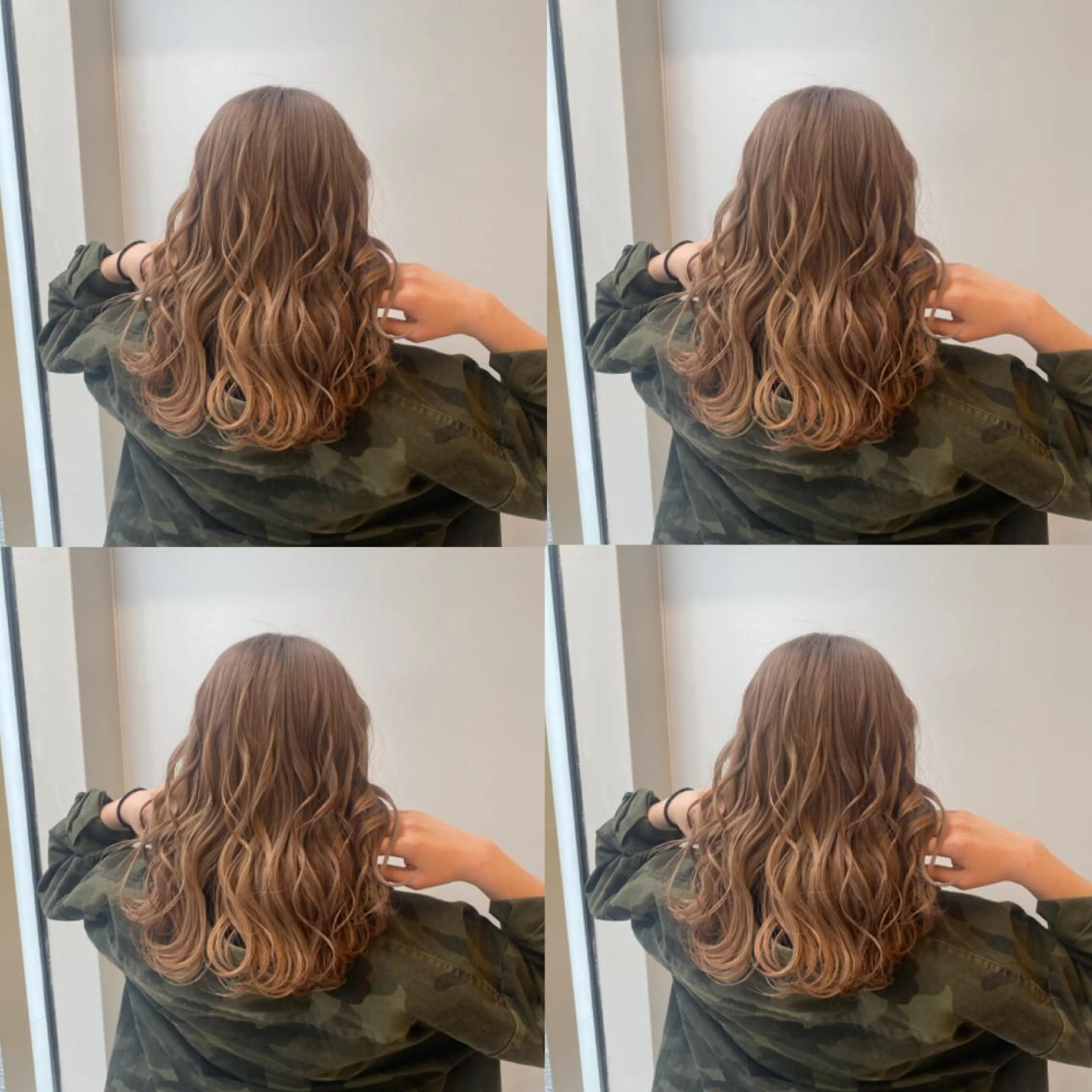 ミディアム カラー ヘアカラー トリートメント 【カラー指名No 1✨】原田響のヘアスタイル