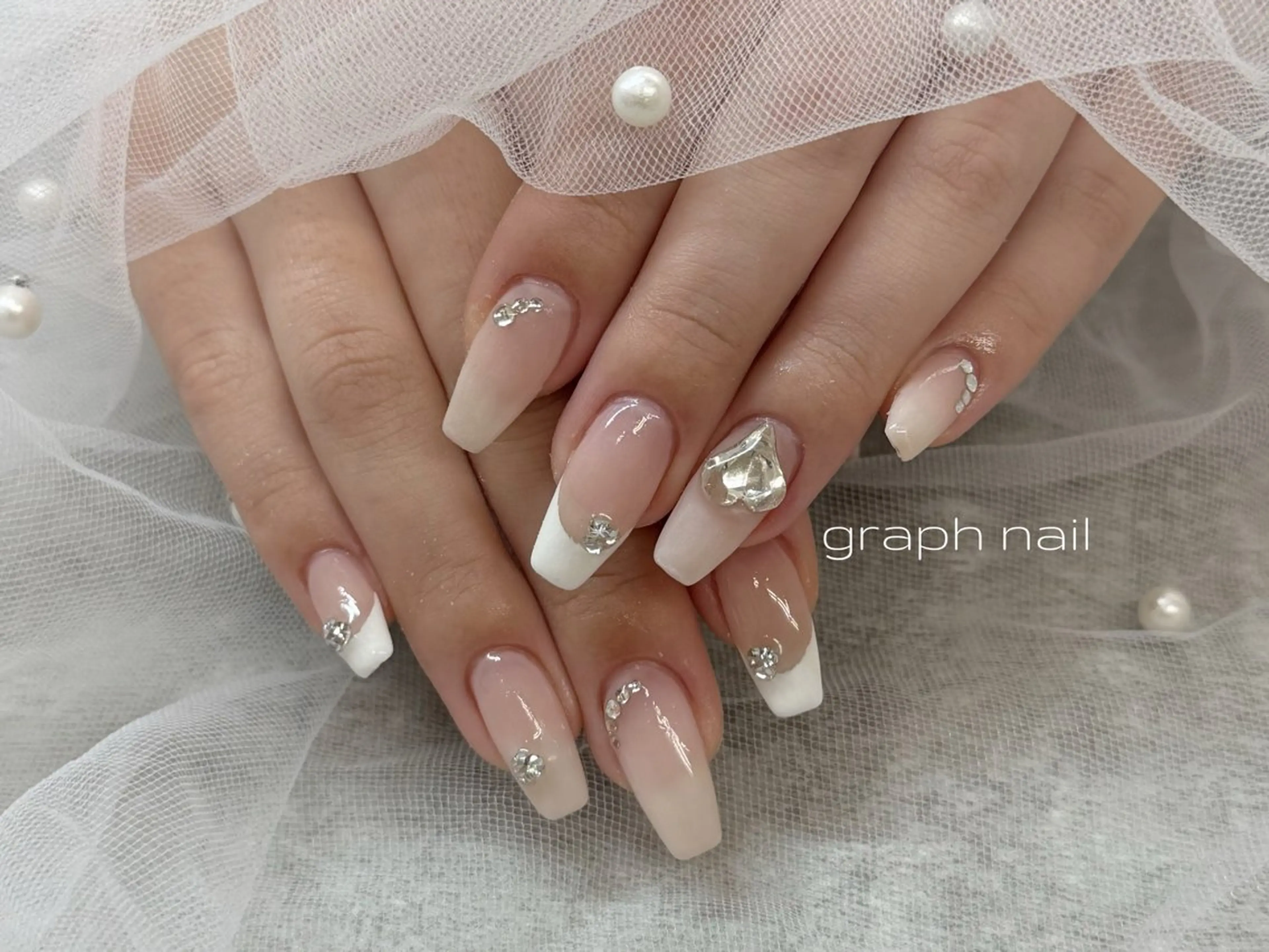 ネイル ハンドネイル graph nail【グラフ ネイル】所属・graphnail‪ ‪‪❤︎‬manaのネイルデザイン