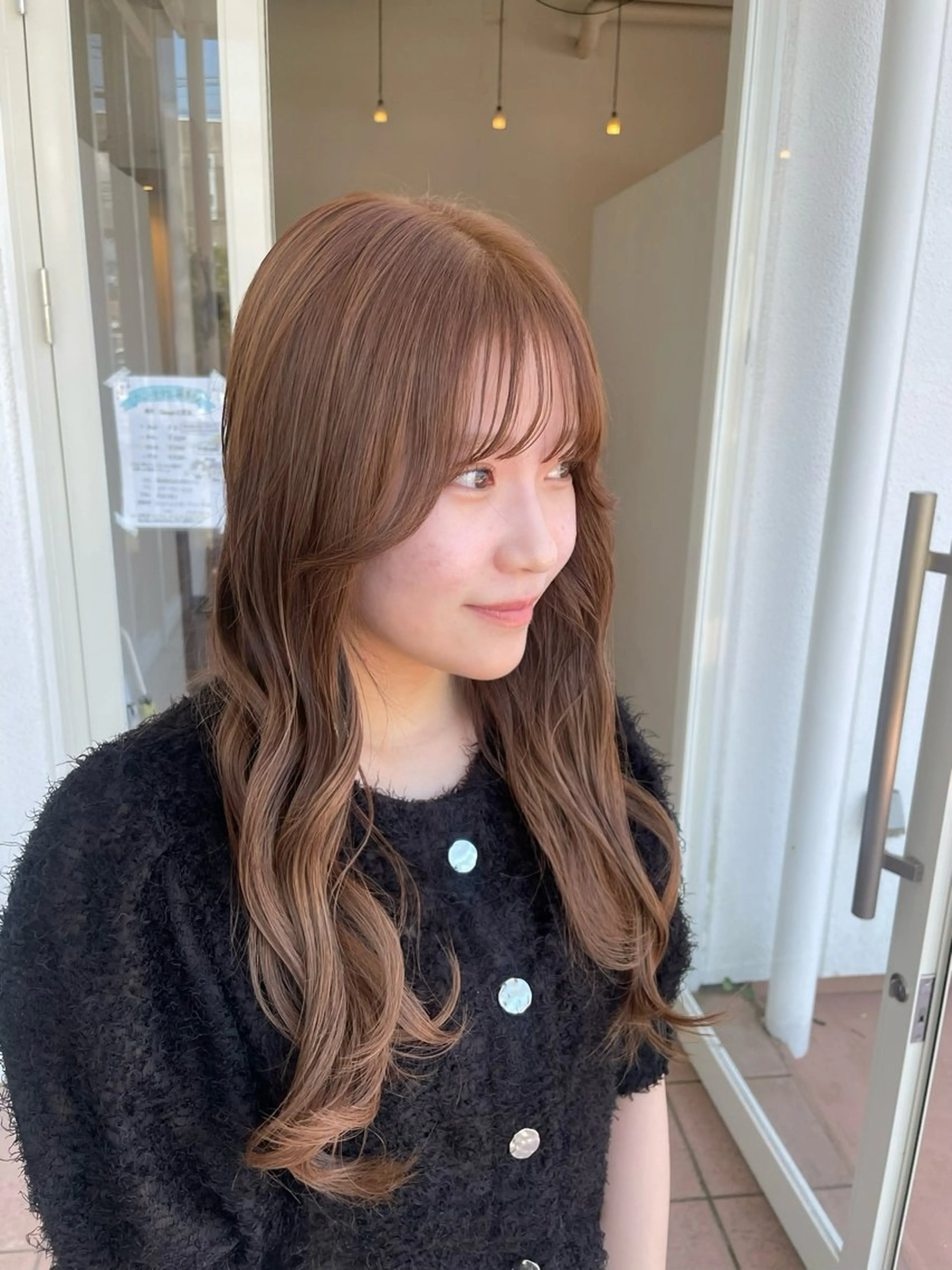 ロング ヘアカラー 福岡 ゆうわのヘアスタイル