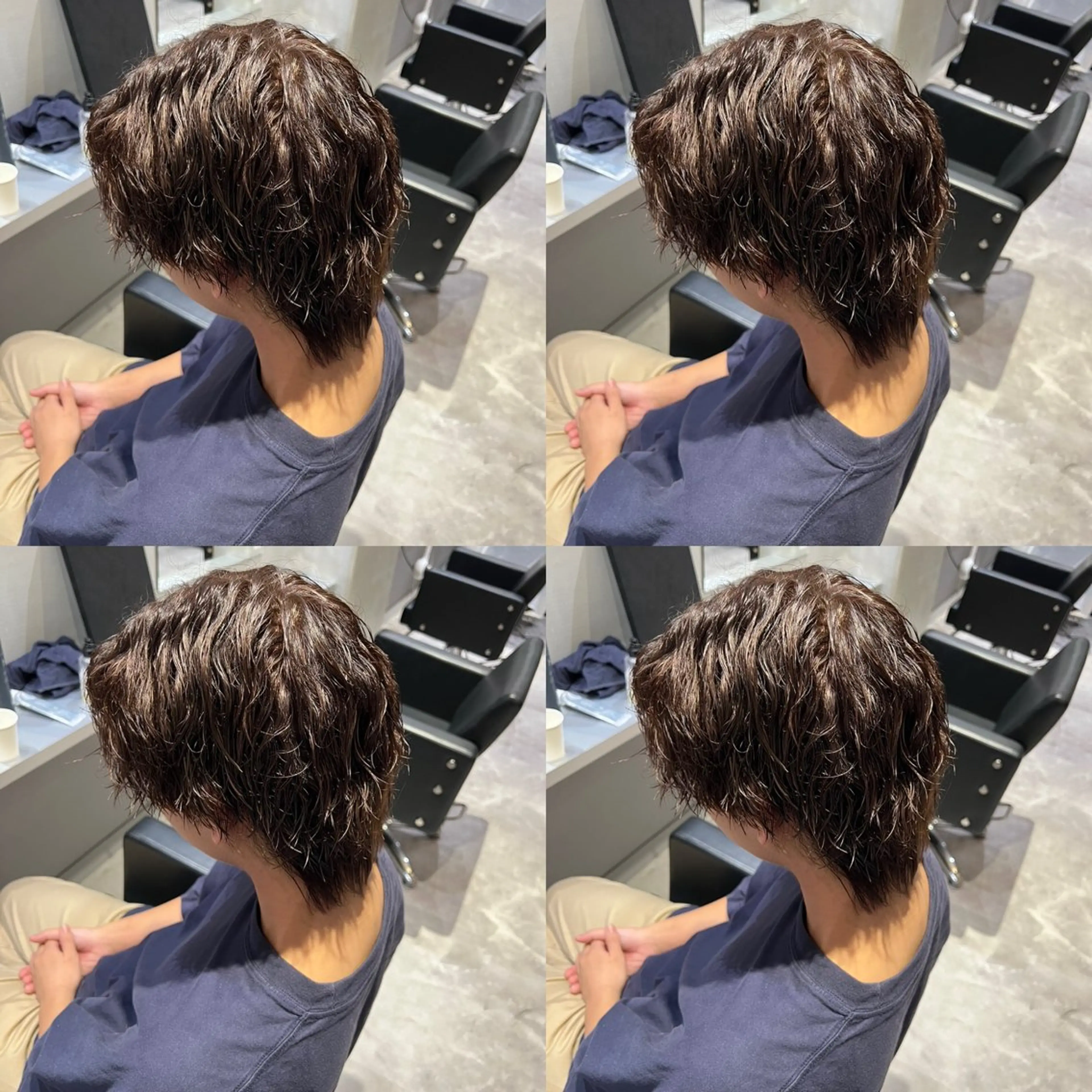 カラー パーマ メンズ カット ヘアセット トップスタイリスト /✨ユウヤ🇰🇷のヘアスタイル