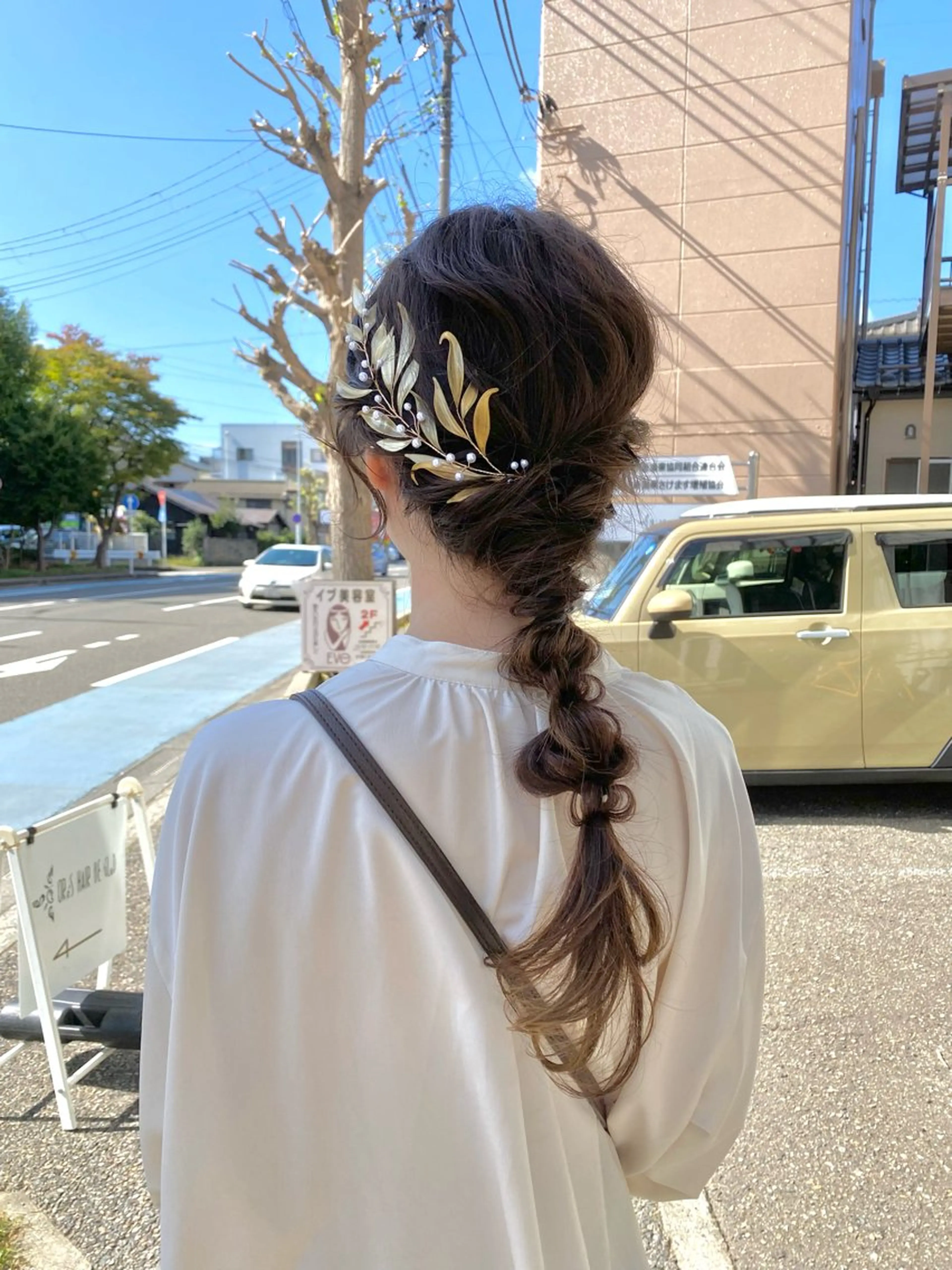 ロング 小日向 沙織のヘアスタイル