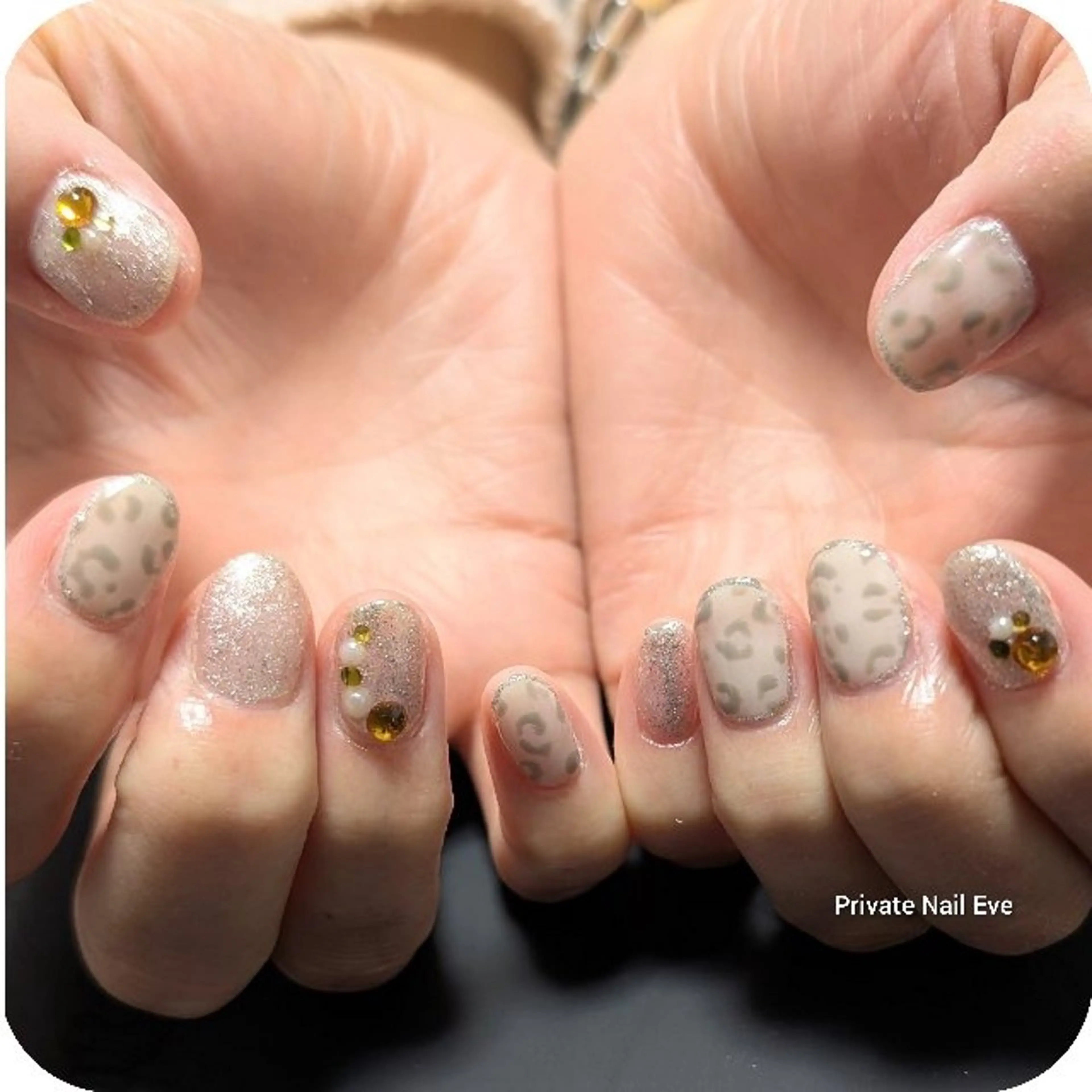 ネイル アニマル柄 ハンドネイル ネイル junkoのネイルデザイン