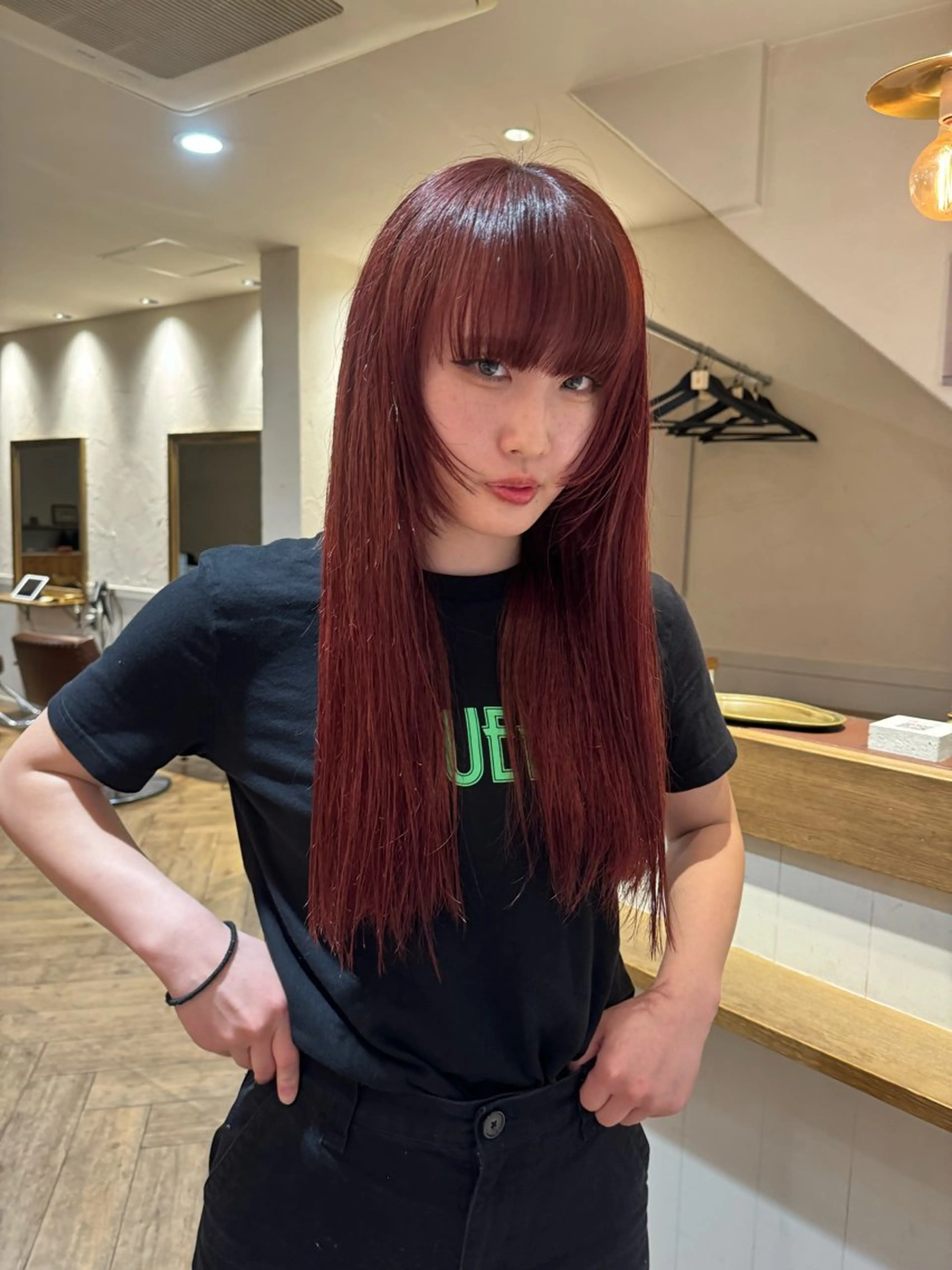 ロング カラー kai 今泉　Musiiikのヘアスタイル