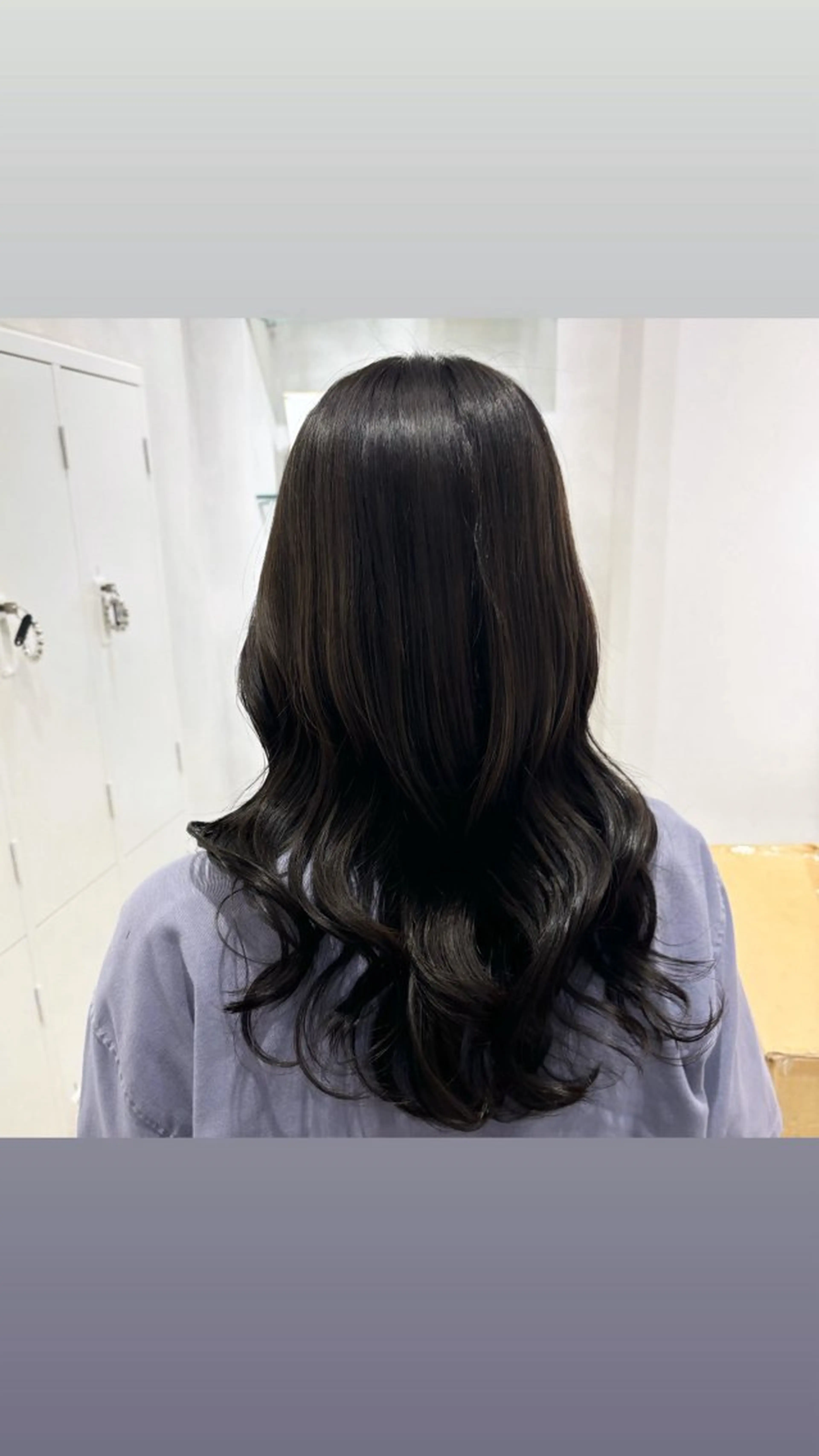 セミロング カット ヘアカラー hina /髪質改善/カラーのヘアスタイル