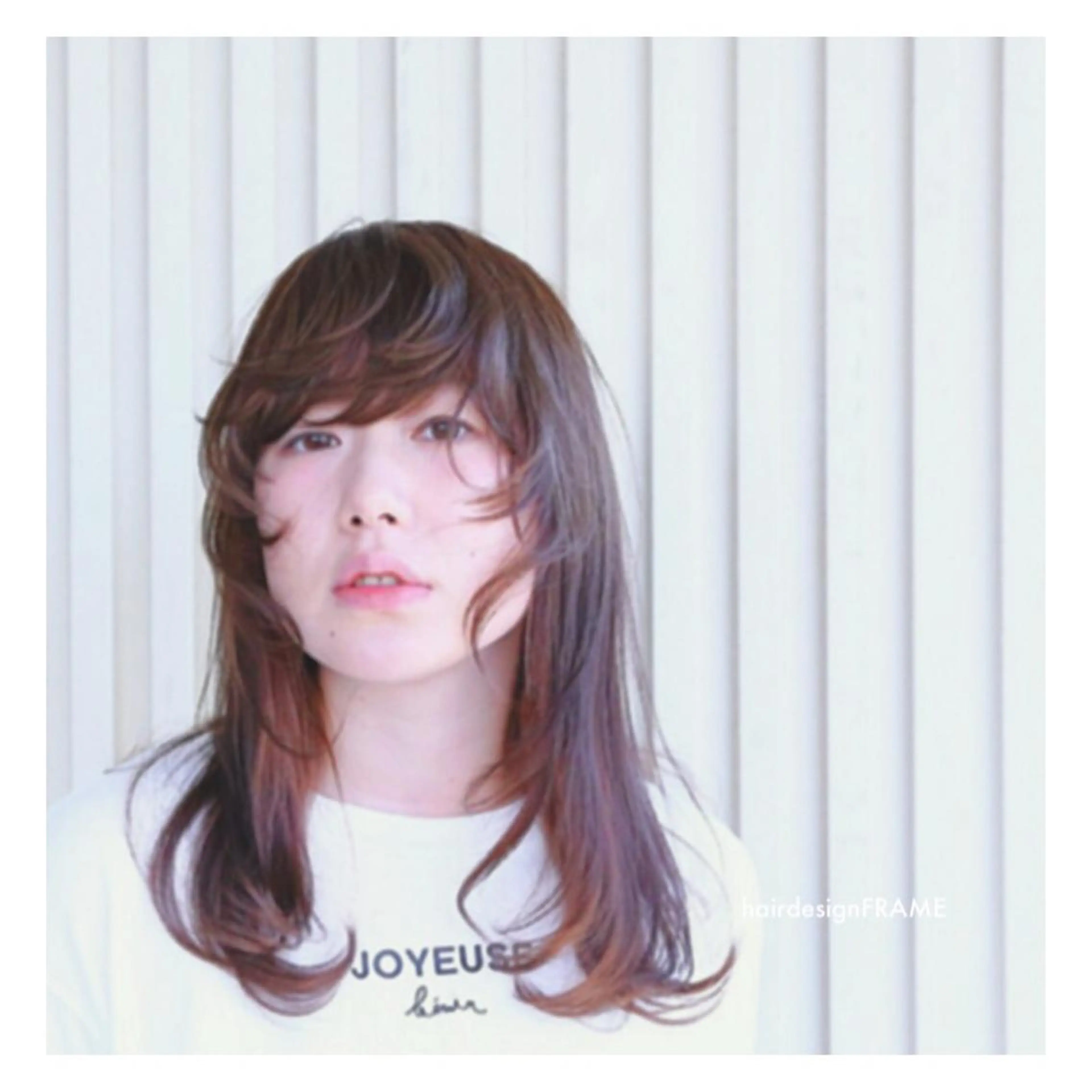 セミロング ロング FRAME所属・FRAME 名古屋市北区のヘアスタイル