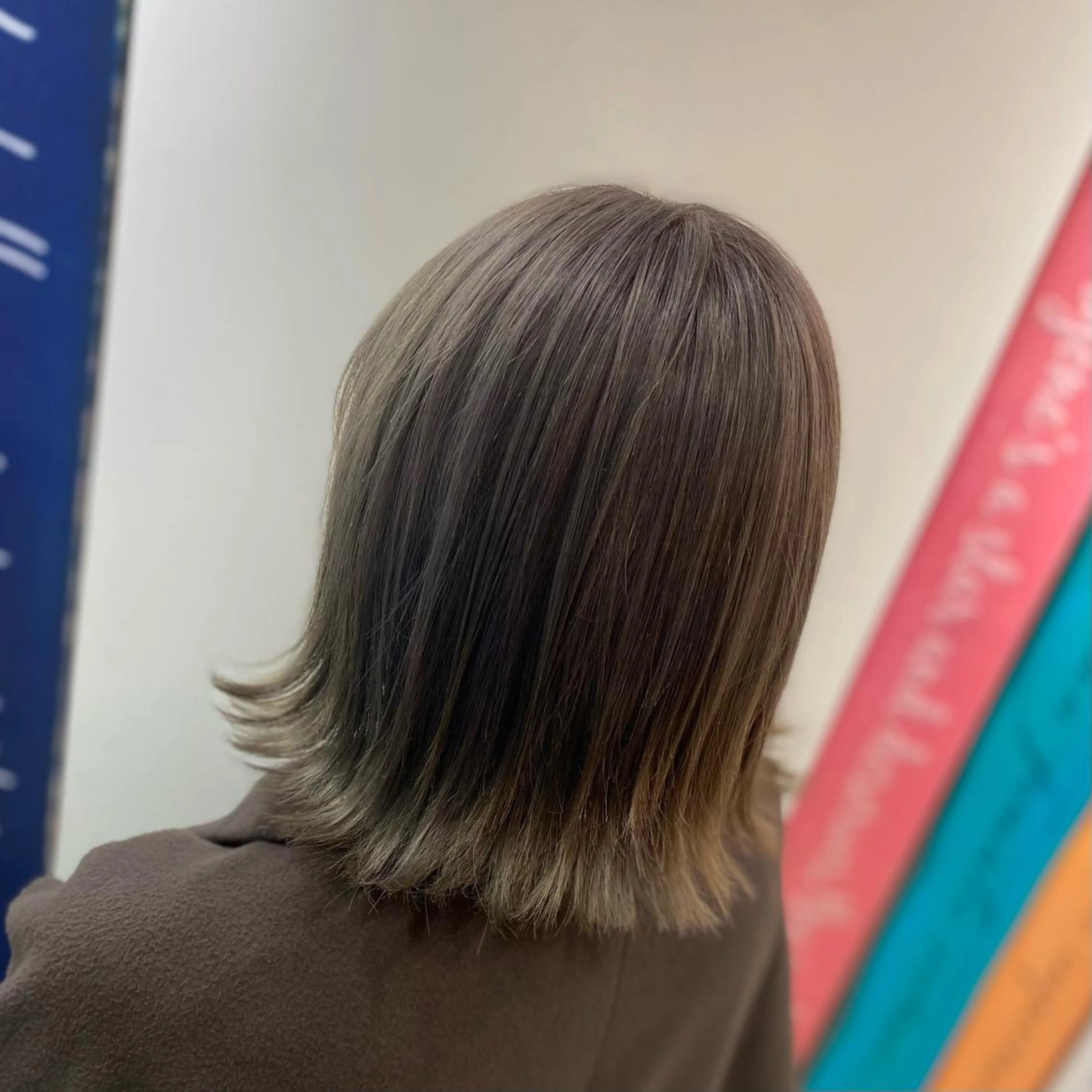 ミディアム カラー ヘアカラー トリートメント 🔥メンズ特化🔥 橋本琉磨のヘアスタイル