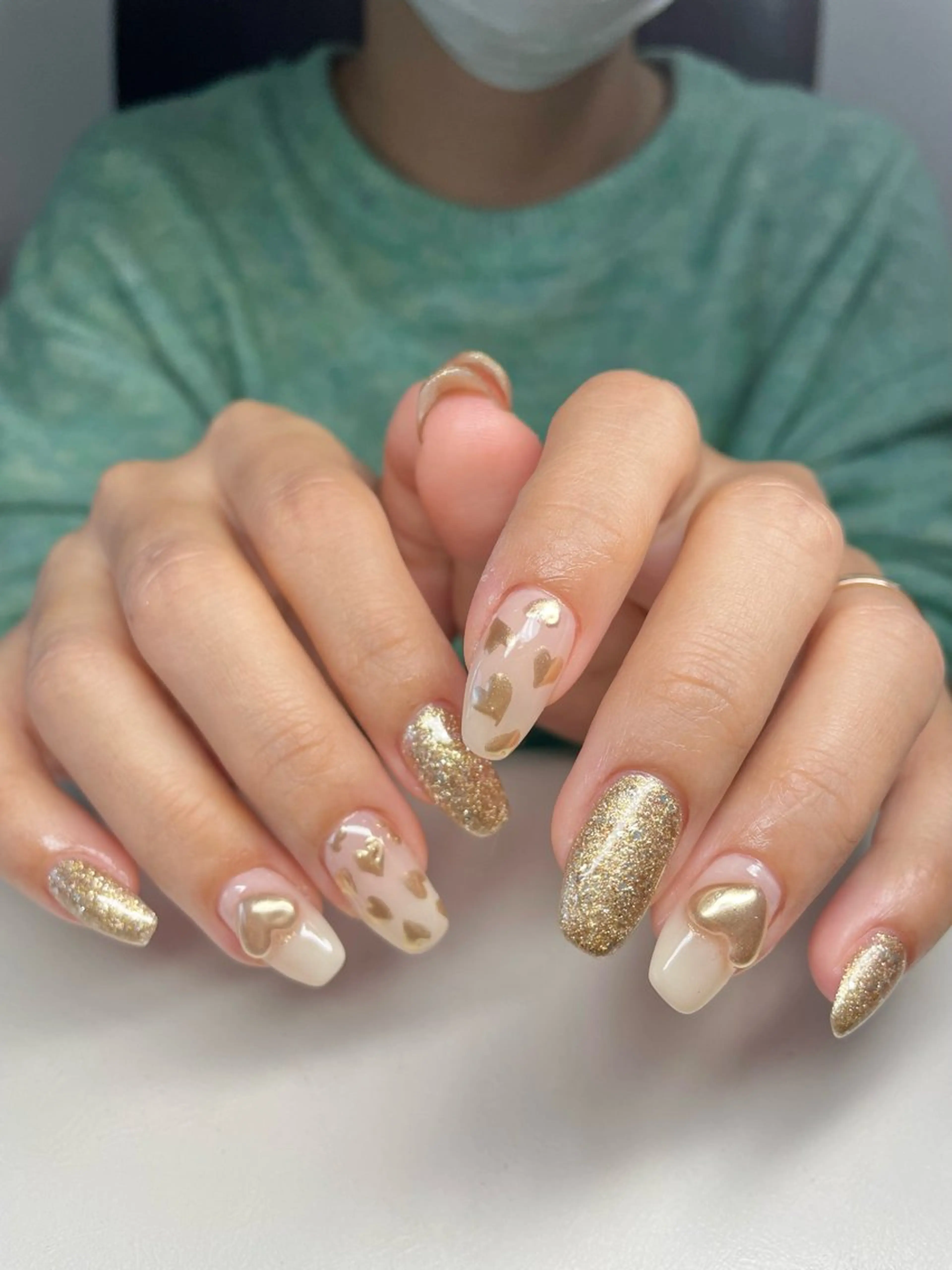 ネイル 持ち込み ハンドネイル nail salon Re:na-juのネイルデザイン