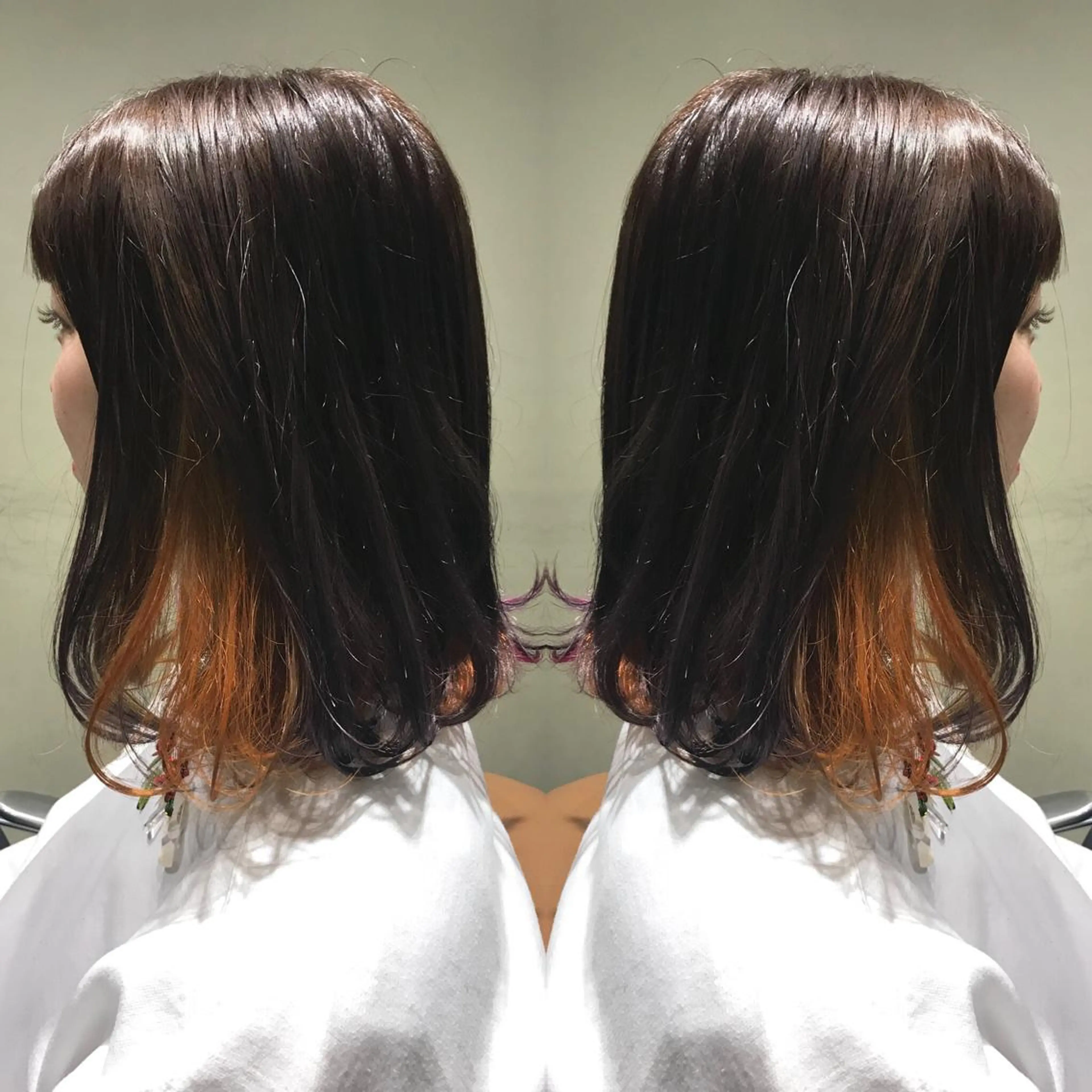 ミディアム カラー パーマ ヘアアレンジ メンズ キッズ ネイル マツエク・マツパ メンズブリーチ ブリーチ サロンドミルク 原宿のヘアスタイル