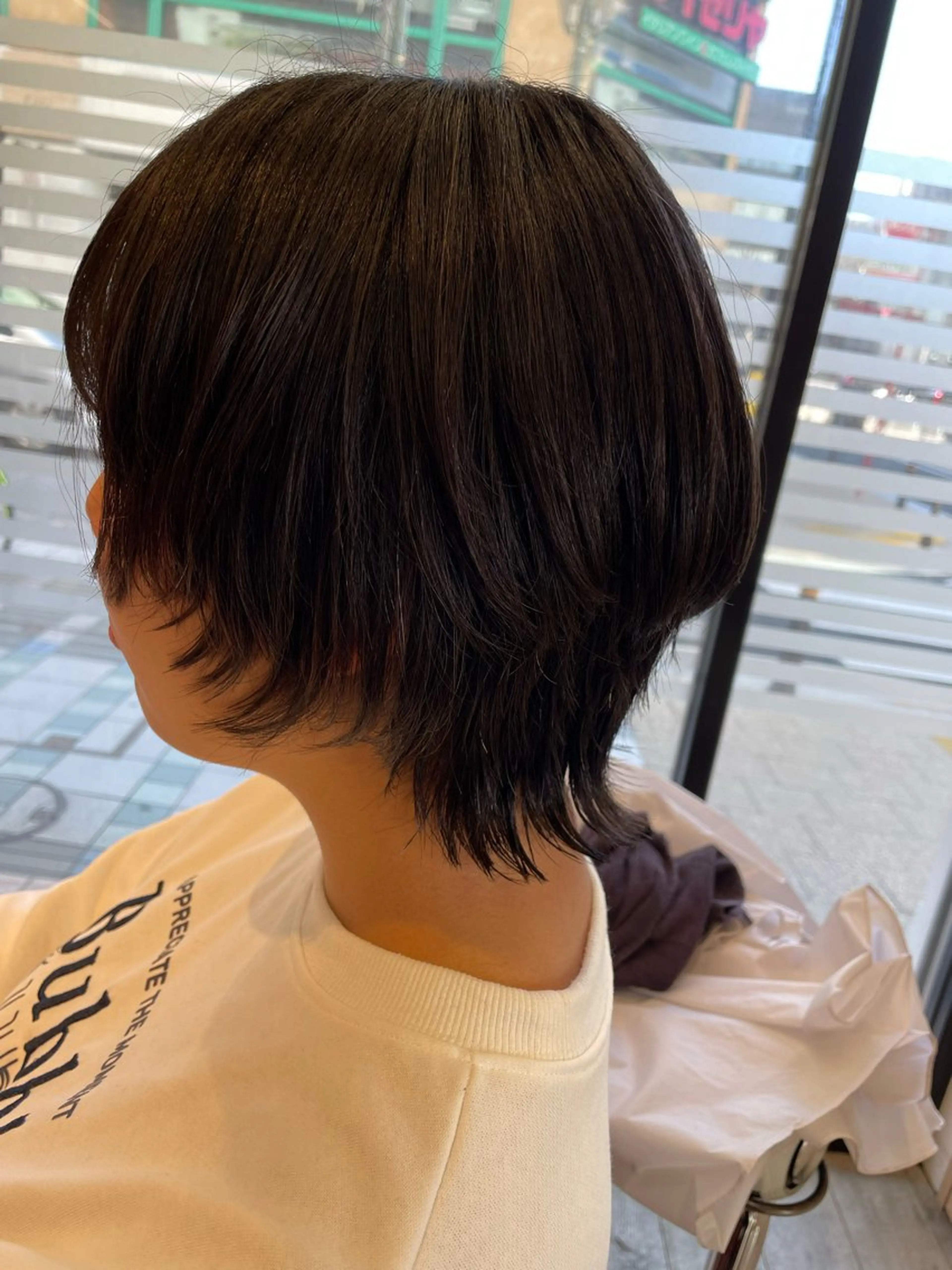 ミディアム ウルフカット カット ✨横須賀髪質改善✨️ 加藤 百音のヘアスタイル
