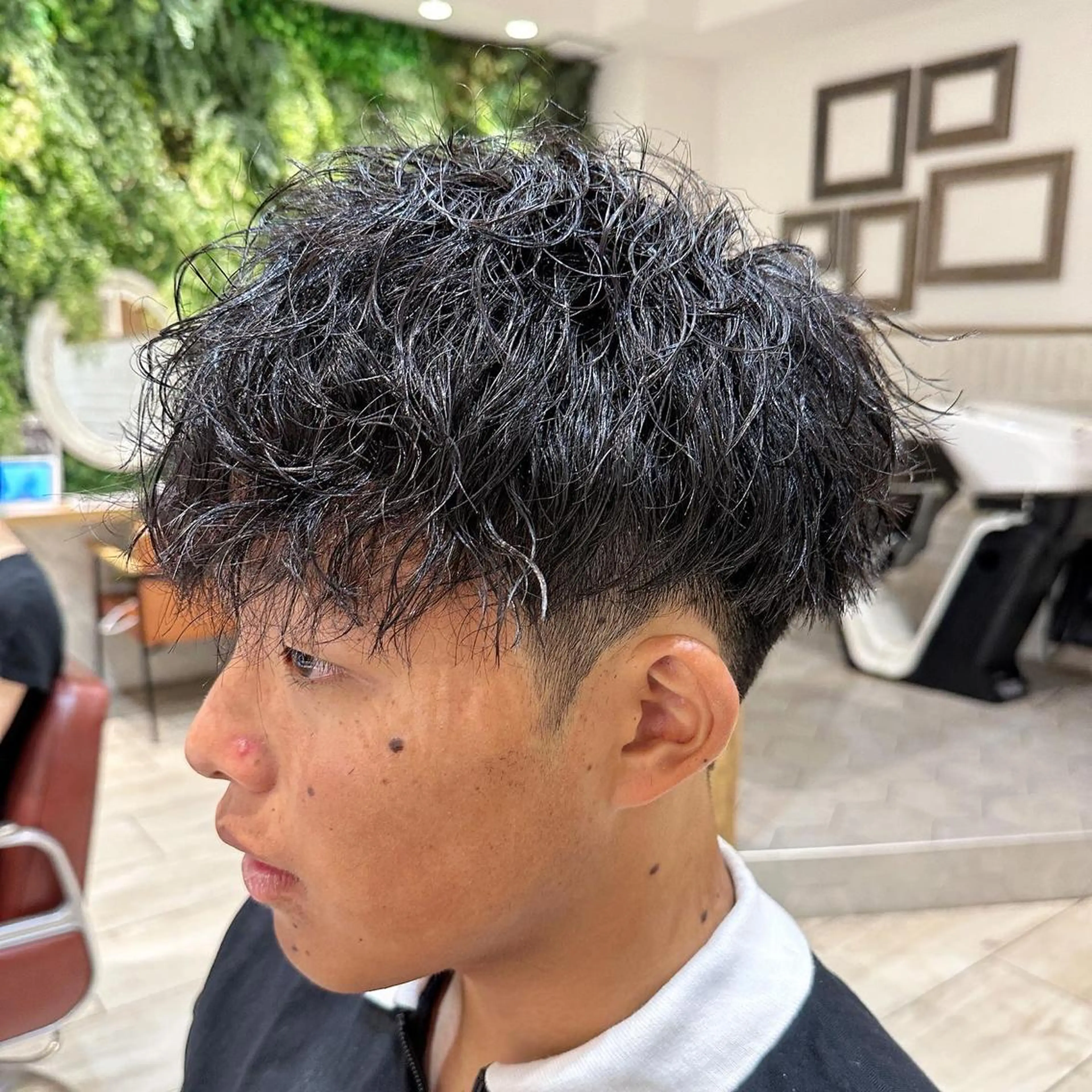 メンズ カット パーマ 🎖️似合わせメンズ パーマ🎖️カネキのヘアスタイル