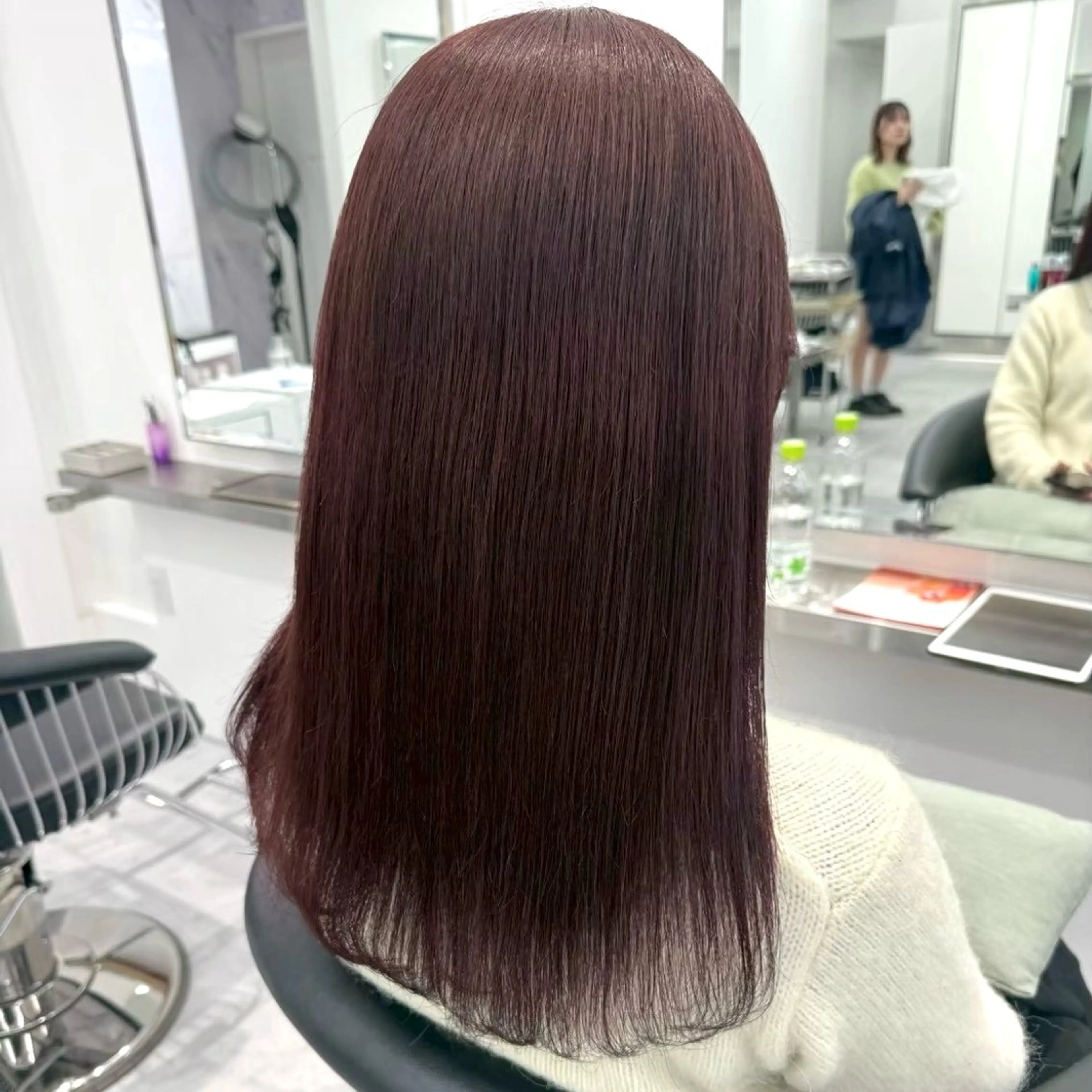 ロング カラー ヘアカラー Parve Mix 森 美遥🇰🇷🩶のヘアスタイル