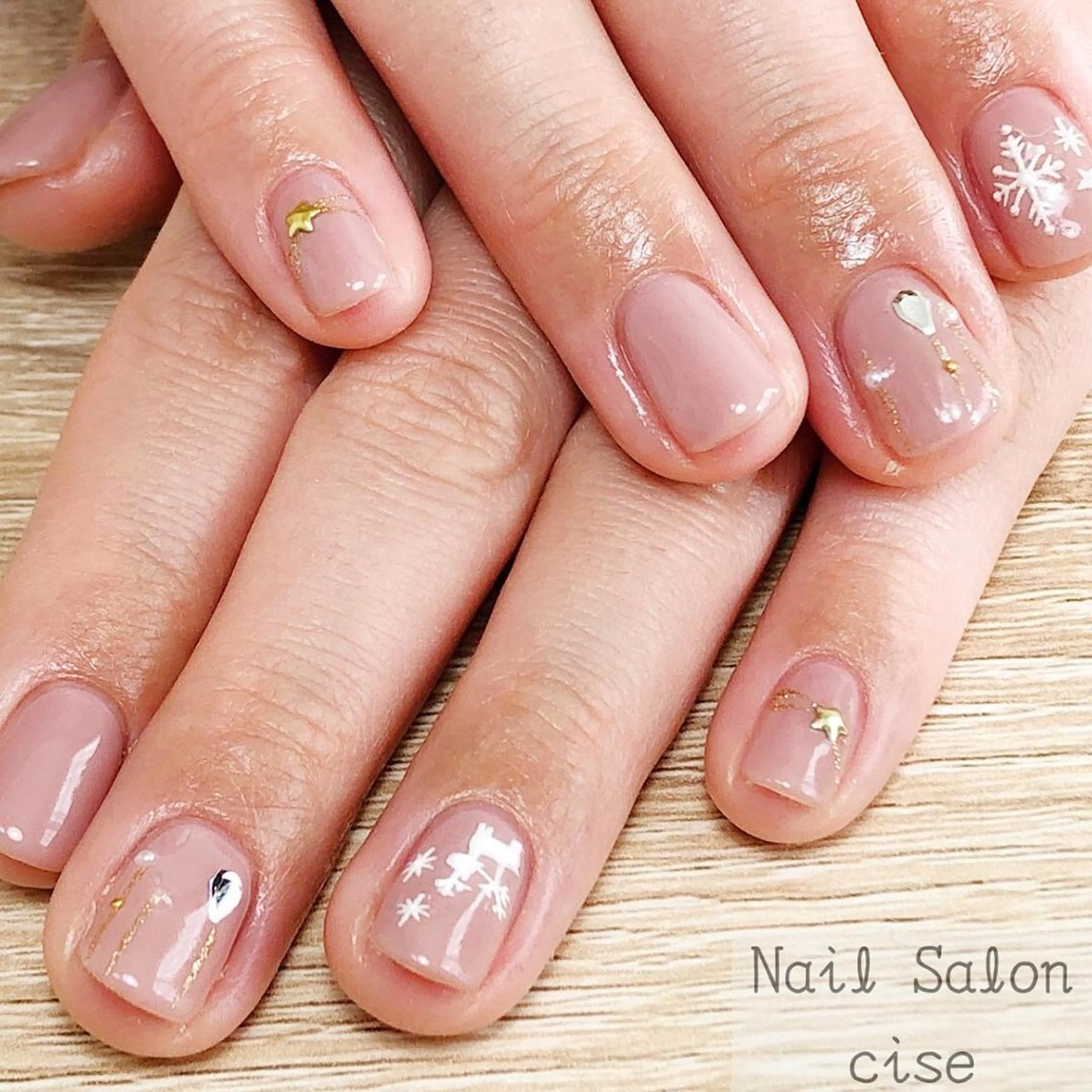 ネイル 冬ネイル ハンドネイル Nail Salon cise所属・Nail Salon ciseのネイルデザイン