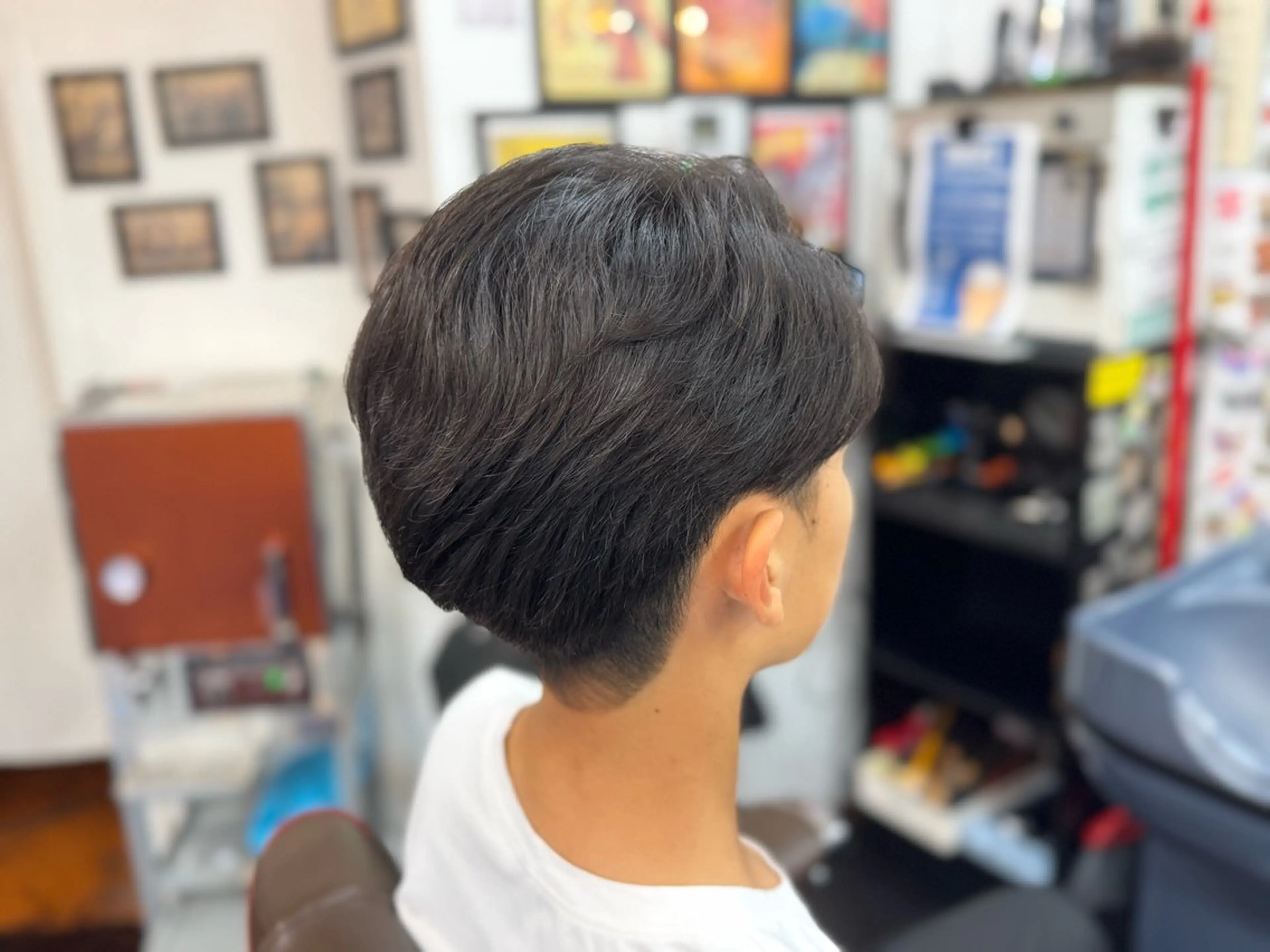 メンズカット＋2ステップトリートメント＋シャンプー＋シェービング＋耳鼻眉カットの写真