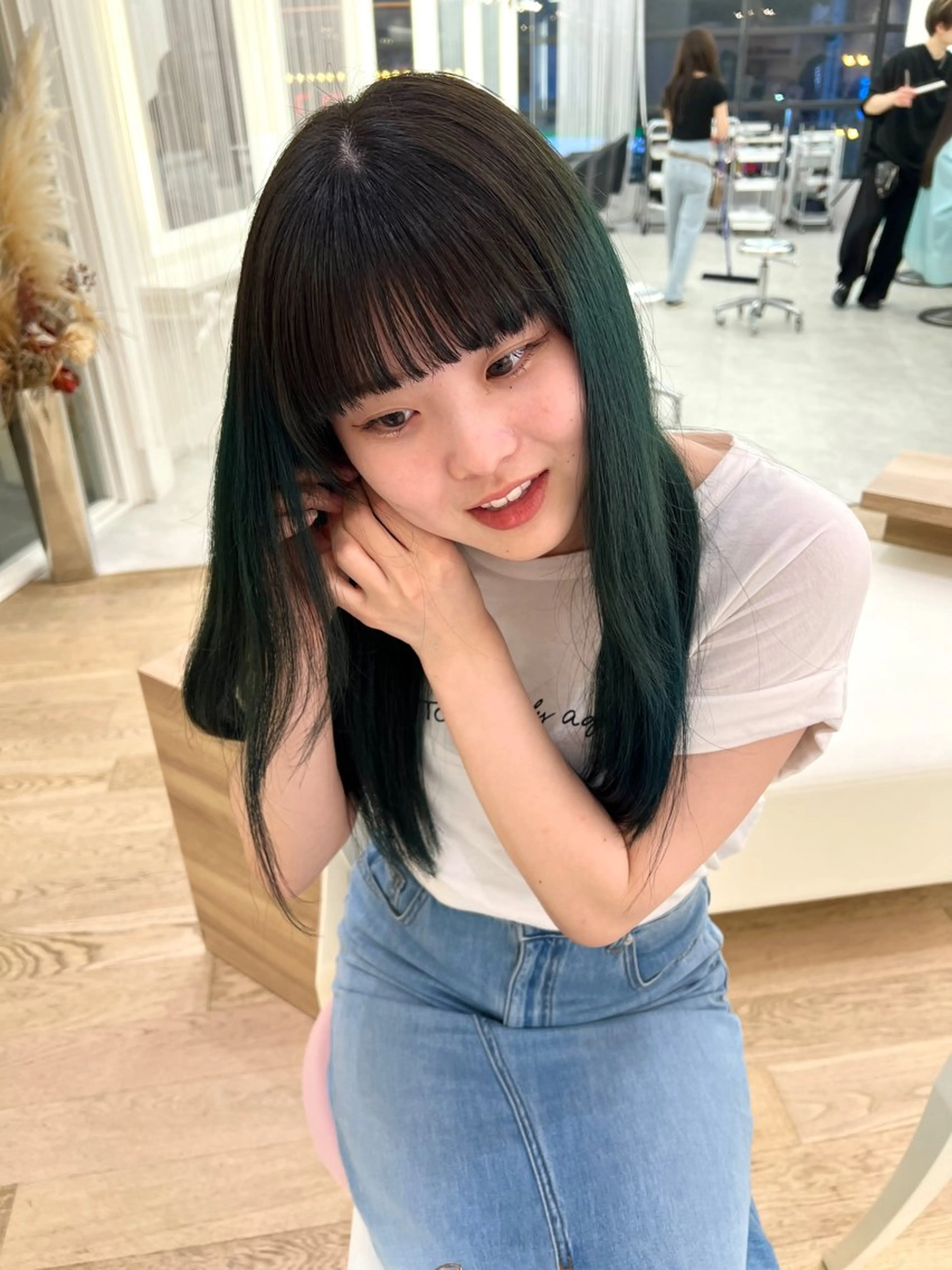 ロング カラー ♡ParveMix 花房 菜乃♡のヘアスタイル