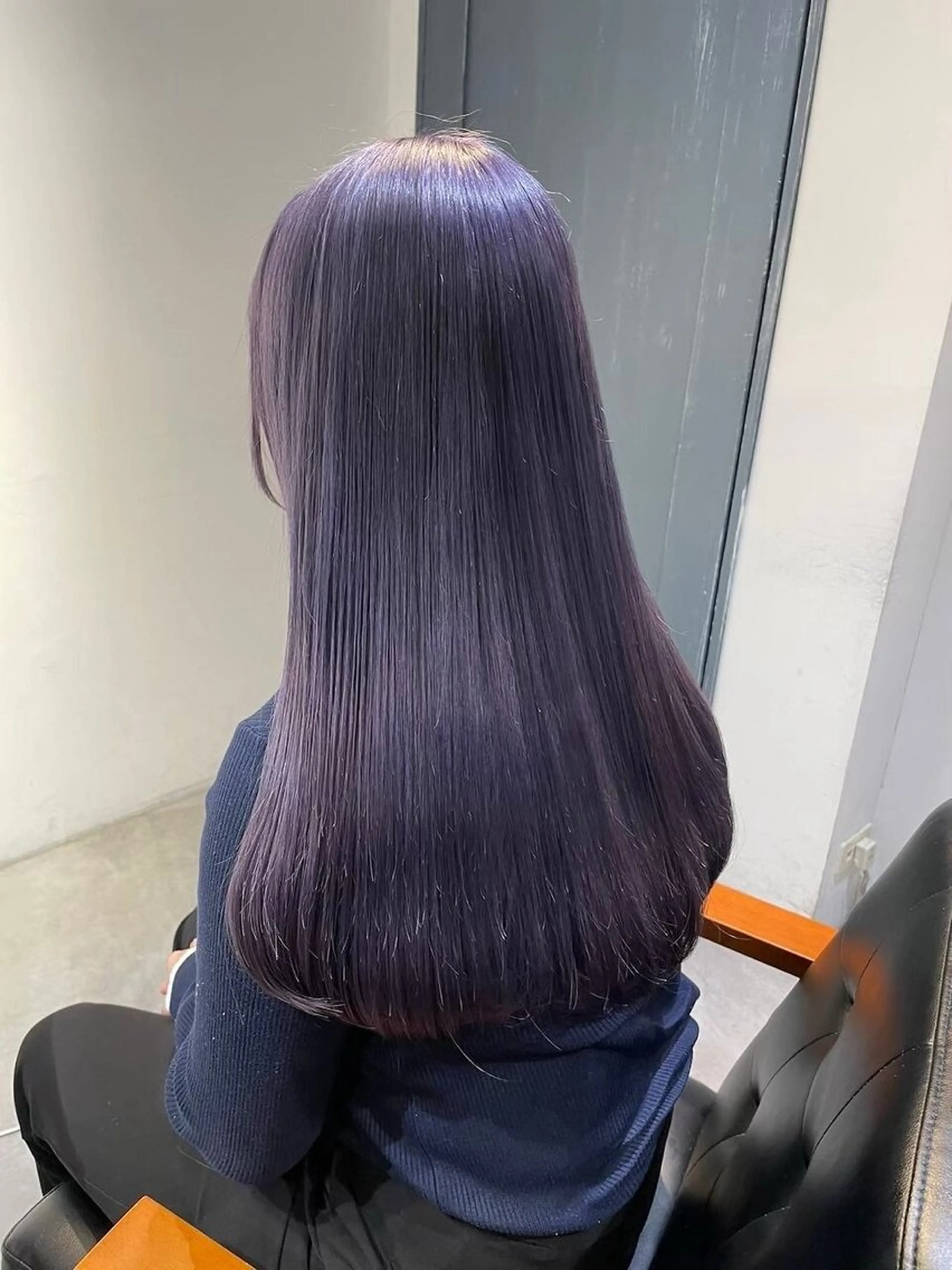 ロング ヘアカラー ﾊﾙｶ🎀縮毛矯正 💎韓国風マツエクのマツエク・マツパデザイン