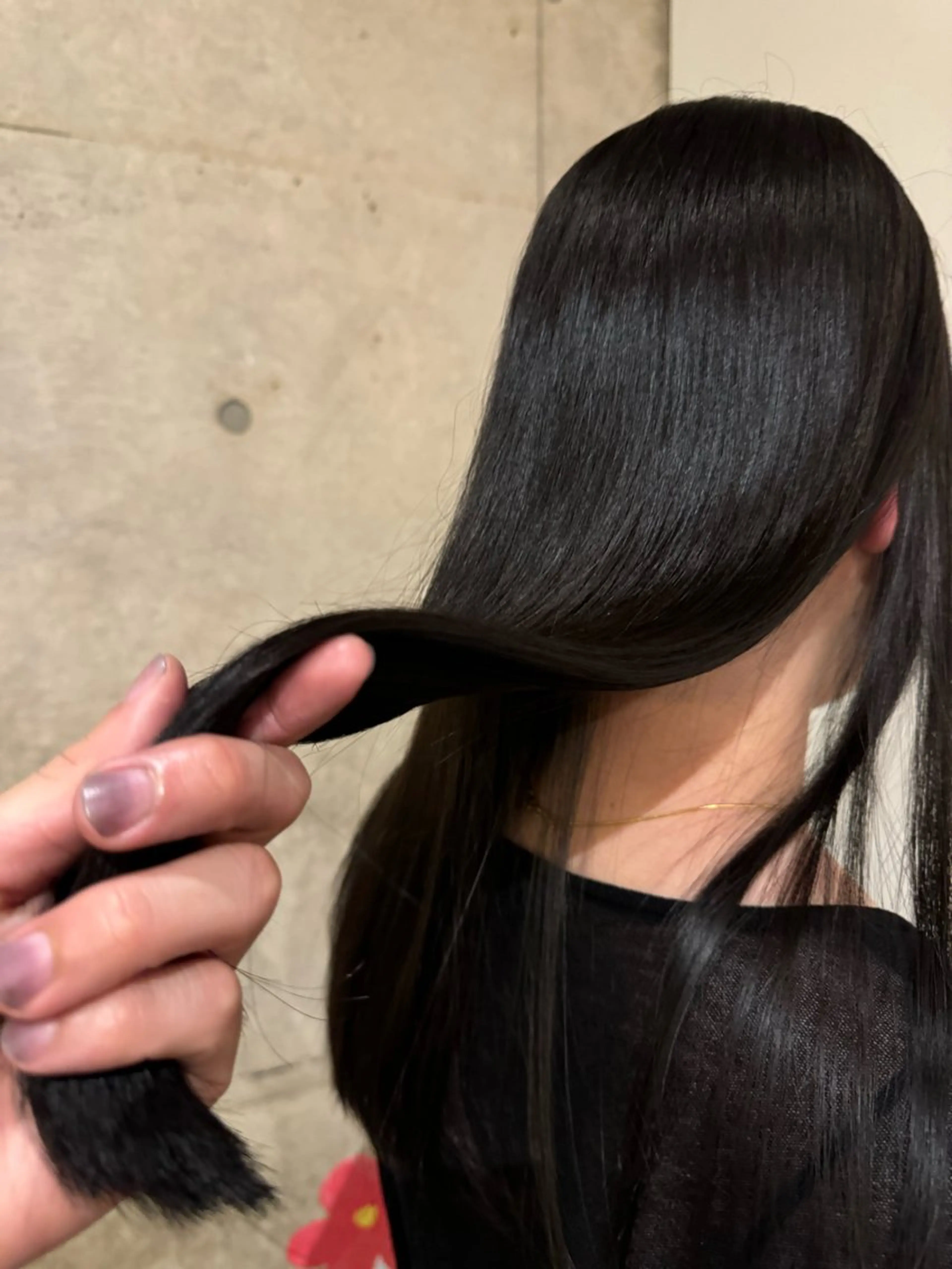 ロング 髪質改善 トリートメント Luxe表参道 髪質改善　奈良のヘアスタイル