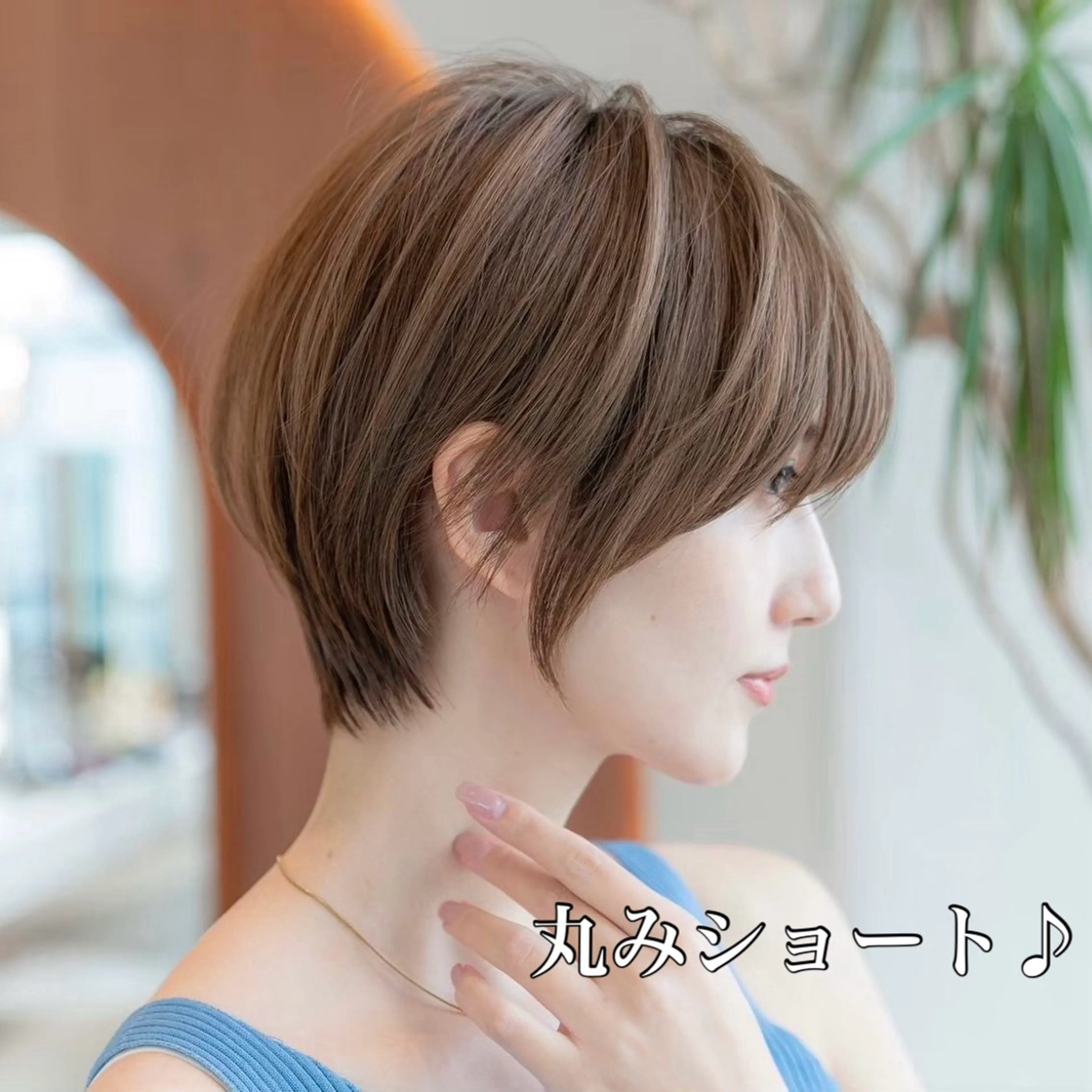 ショート ショートボブ 丸みショート ボブ 髪質改善 ショートヘア 渋谷ボブ/ショート 特化田中航平のヘアスタイル