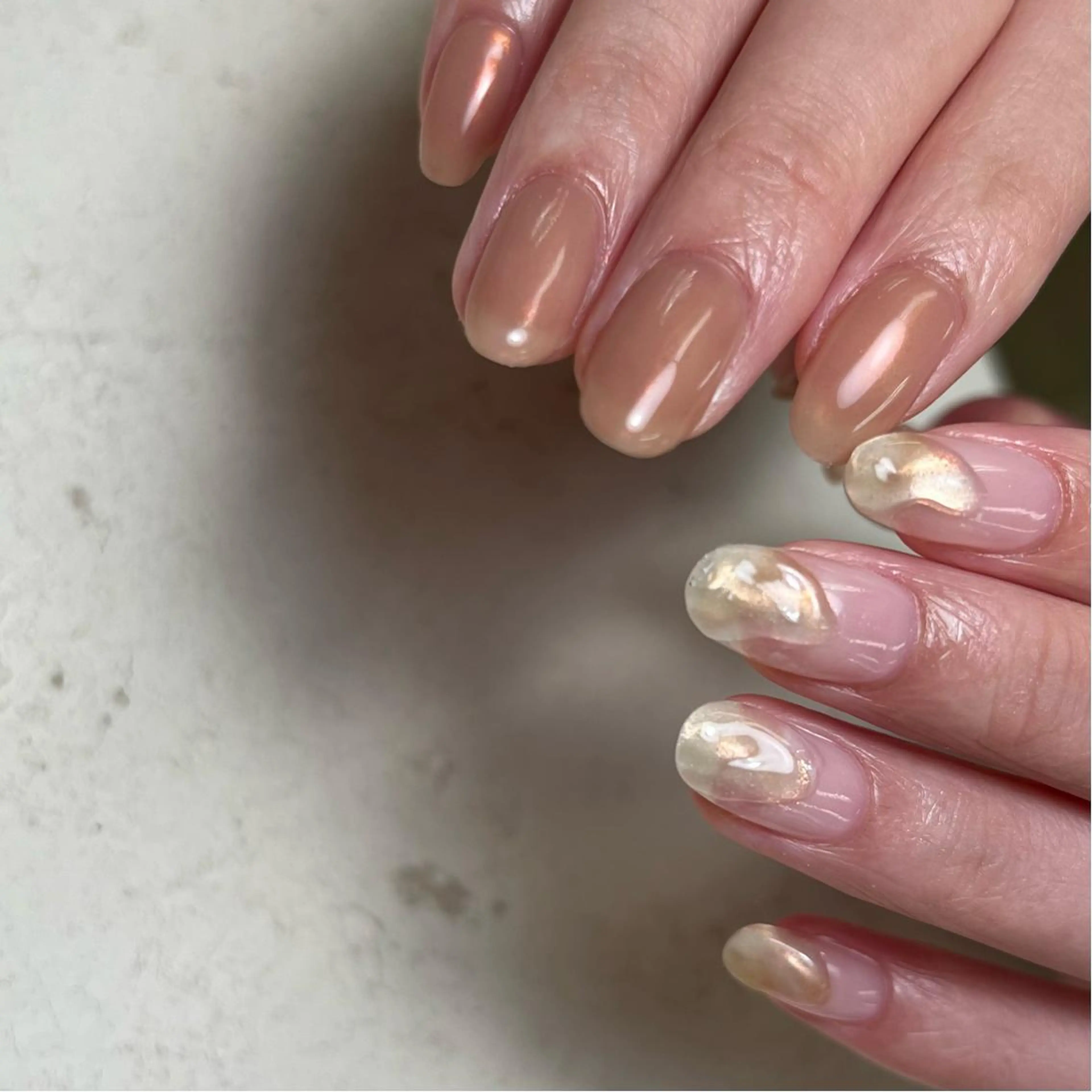 ネイル ハンドネイル nuás nailのネイルデザイン