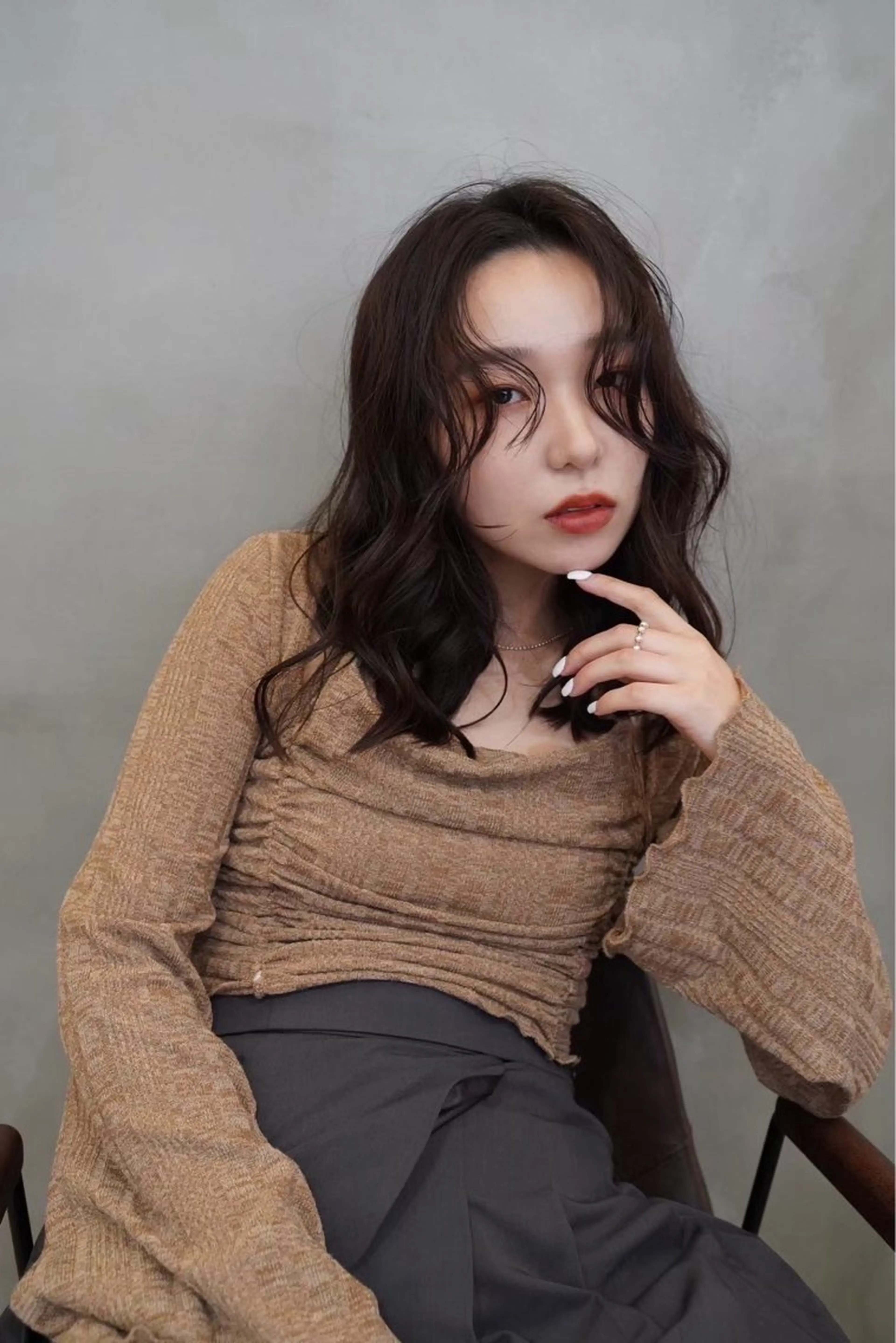 セミロング MASHU chayamachi店所属・【梅田美容室】 似合わせカット サヤのヘアスタイル