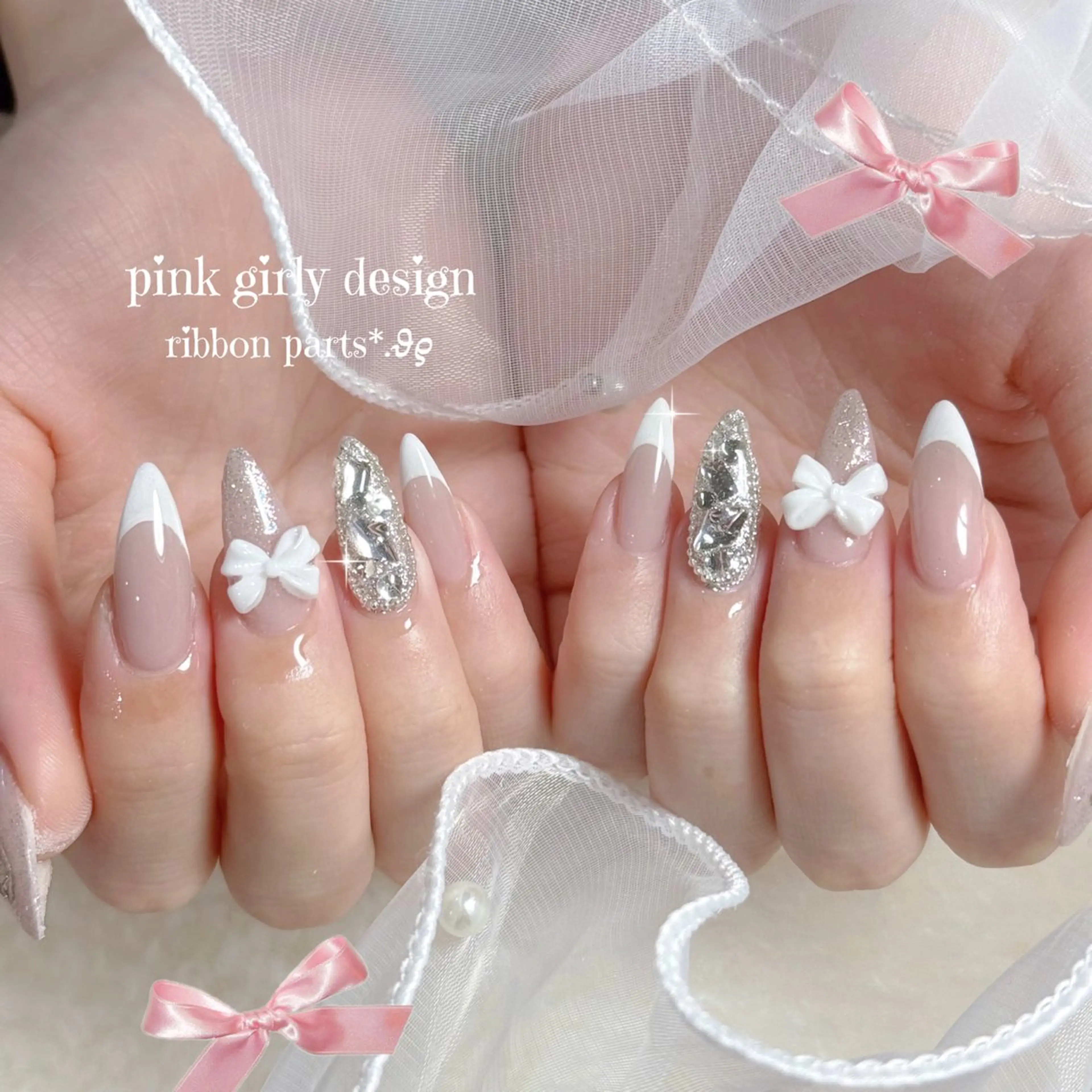 ネイル ハンドネイル EmaNail豊中 🎀SANAのネイルデザイン
