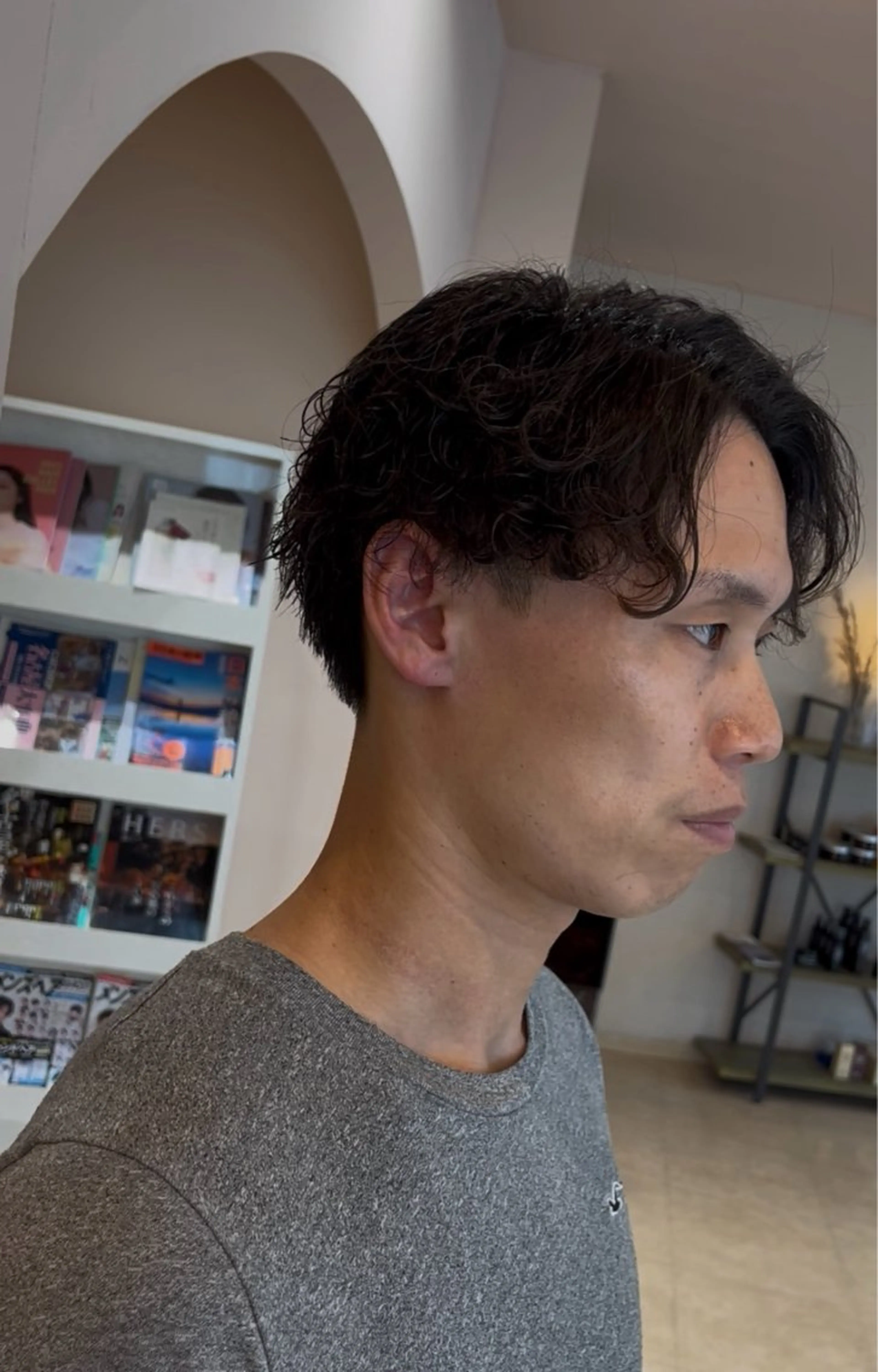 メンズ カット パーマ オーガニックサロンReginavita所属・Reginavita 栄 　鈴木拓馬のヘアスタイル