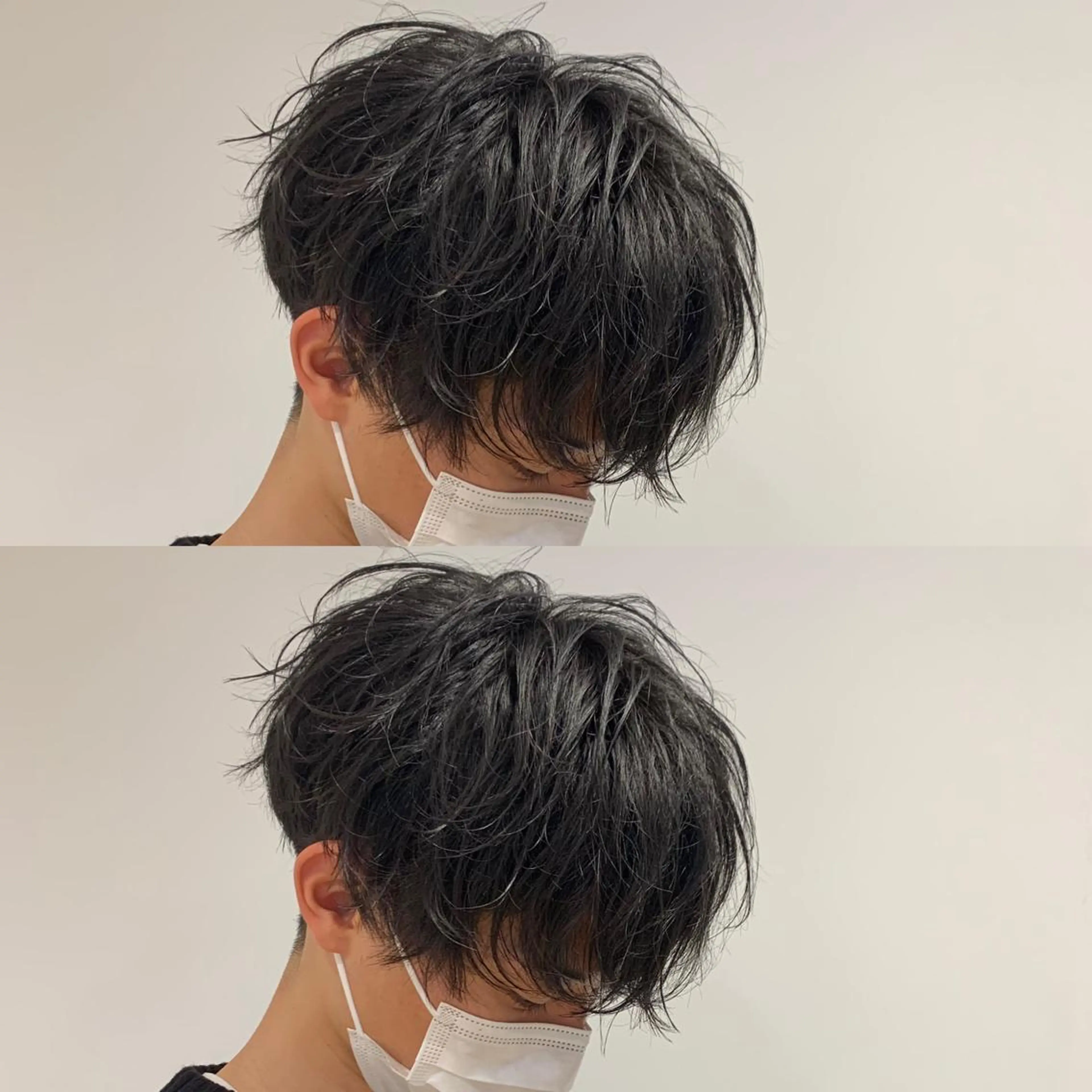 ショート ヘアアレンジ メンズ マッシュ メンズパーマの達人 🌟川内絵人のヘアスタイル