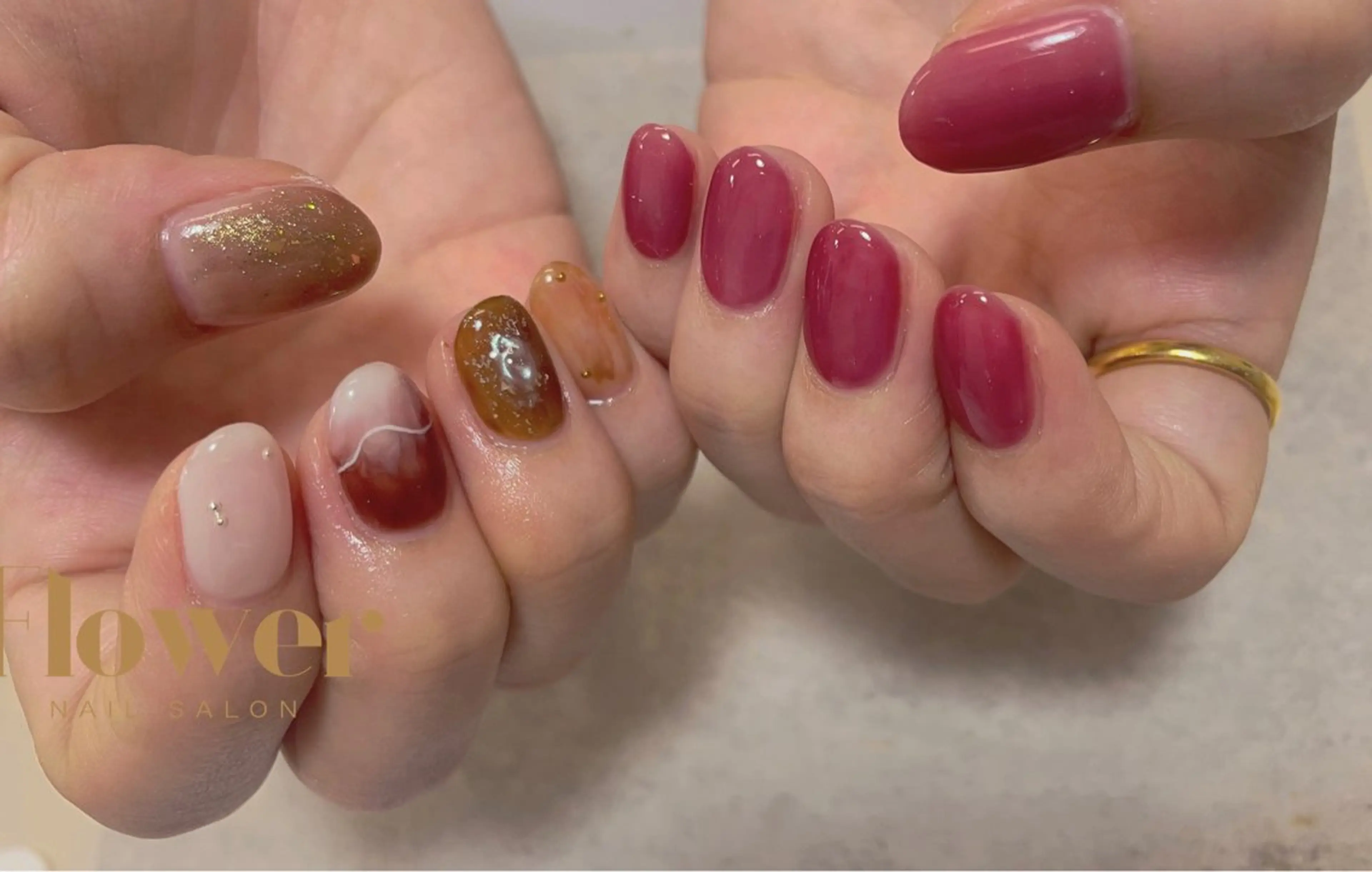 ネイル flower nailsalon所属・Flower nailのネイルデザイン
