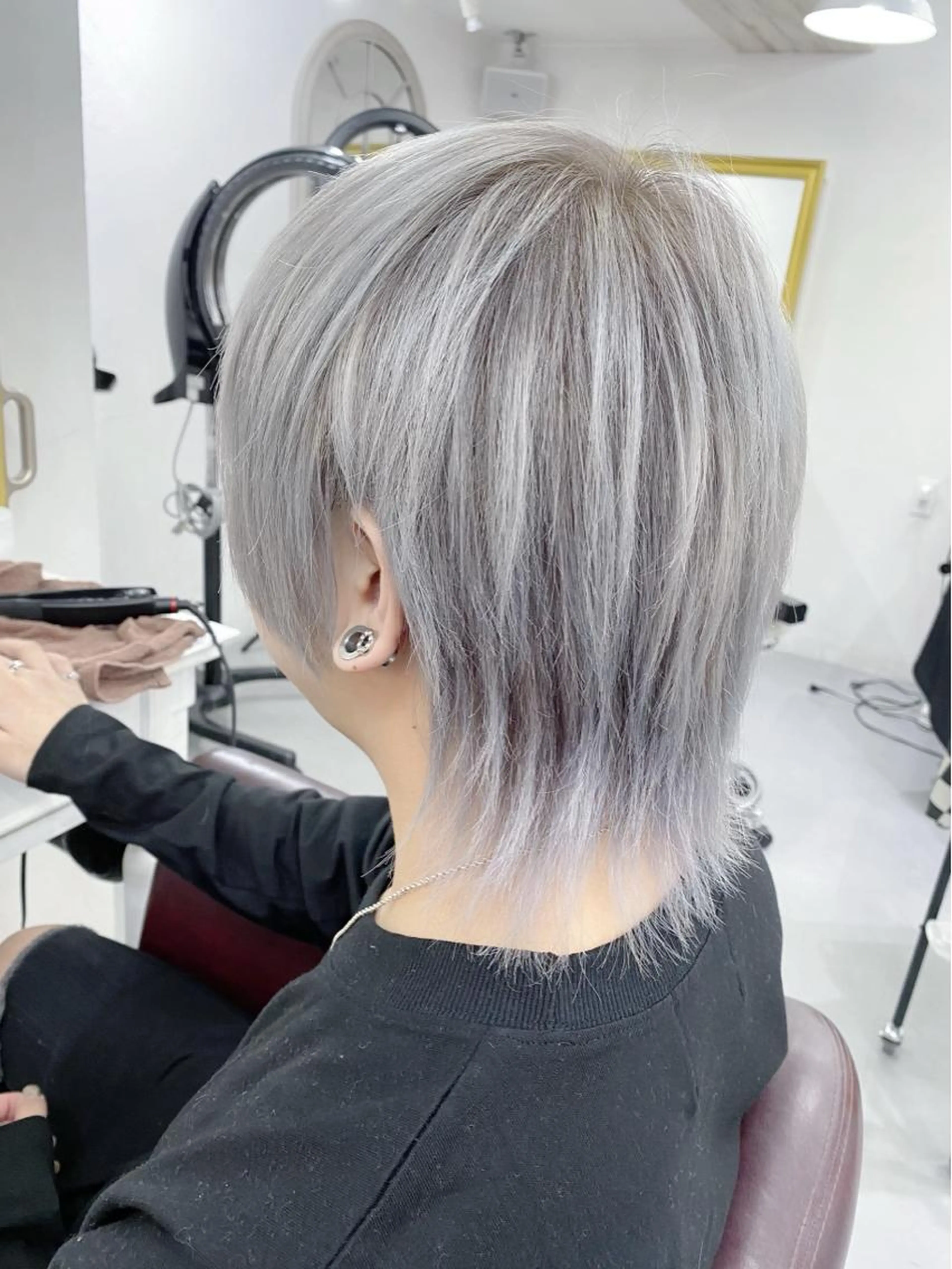 💇🏼men's限定💇🏻カット+ダブルカラー+トリートメント+頭皮用トリートメントヘッドスパの写真