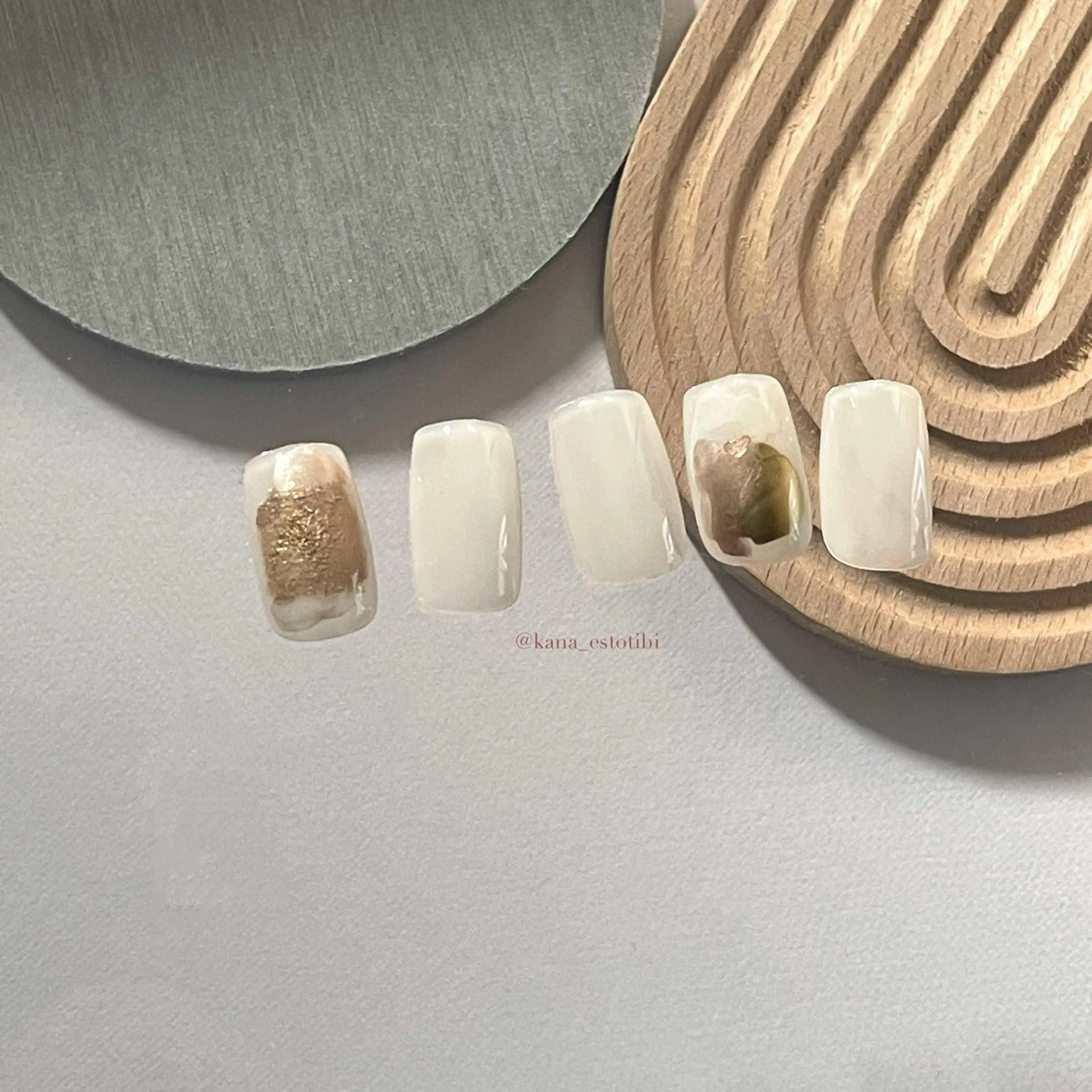ニュアンスネイル💅🏻シンプルインクネイル🖋️の写真