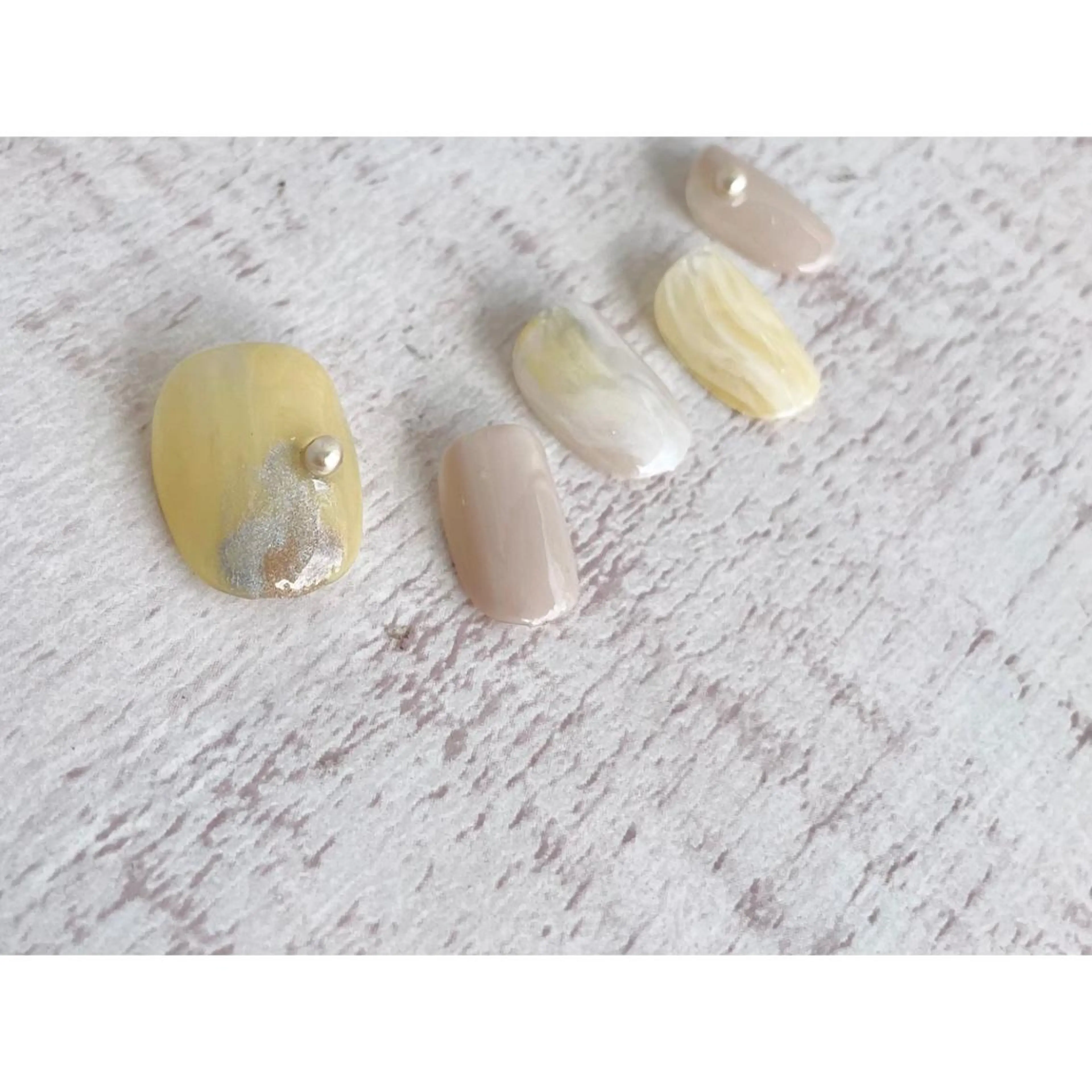 ネイル 𖡼 yumenoのネイルデザイン