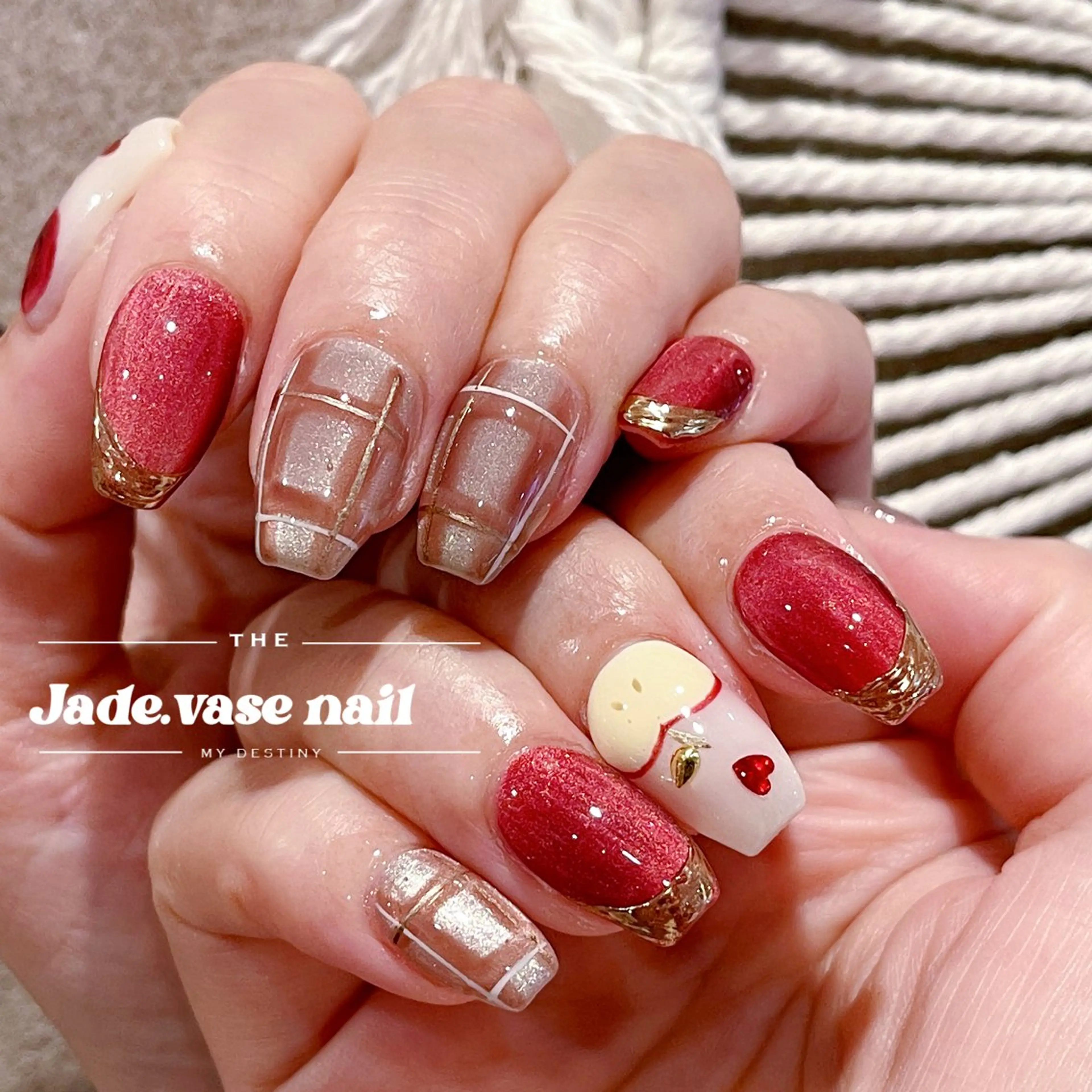ネイル ハンドネイル ハンドケア ✰Jade.vase 銀座一丁目・東銀座のネイルデザイン