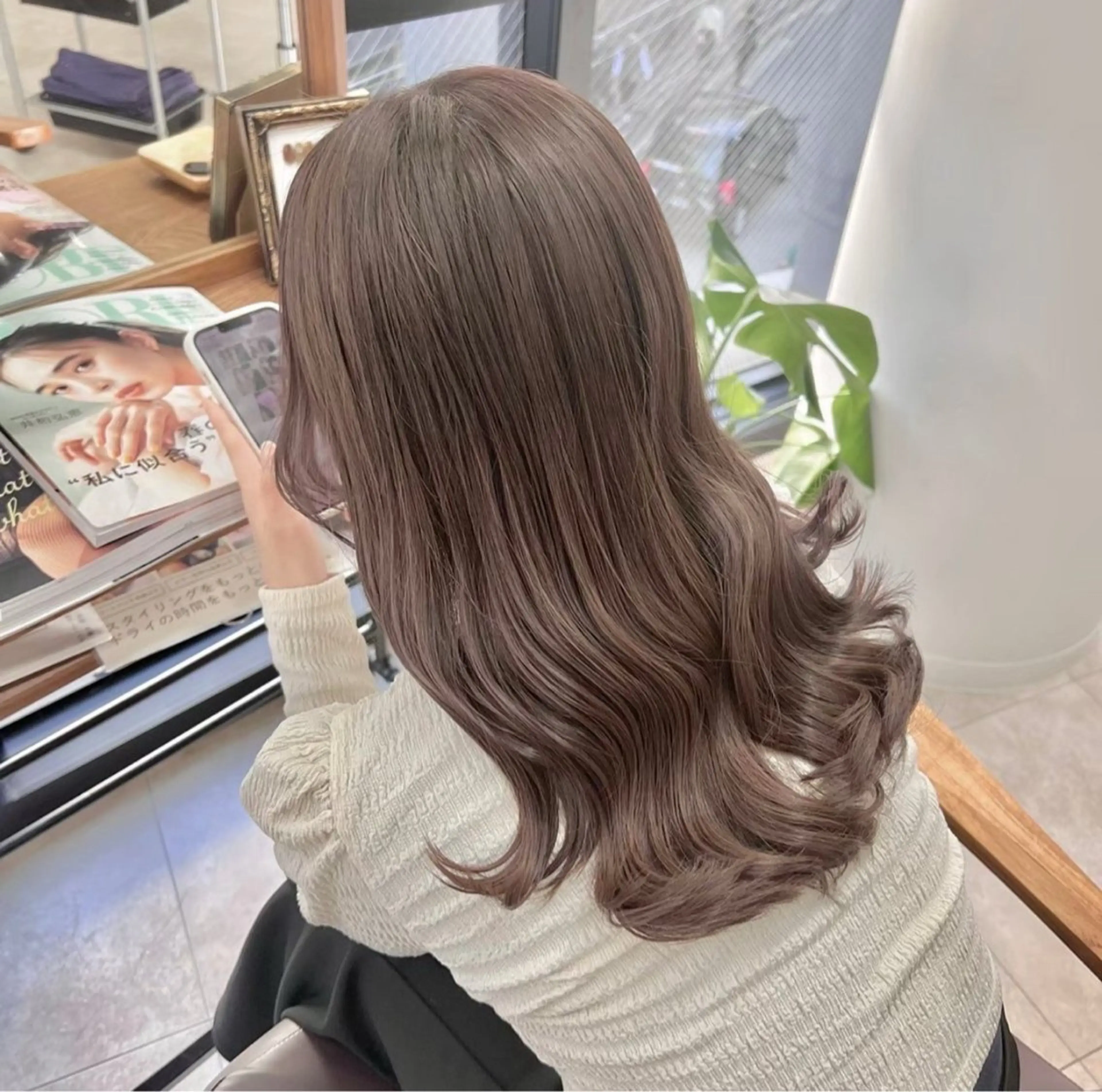 ダブルカラー+aujuaケアマスクの写真